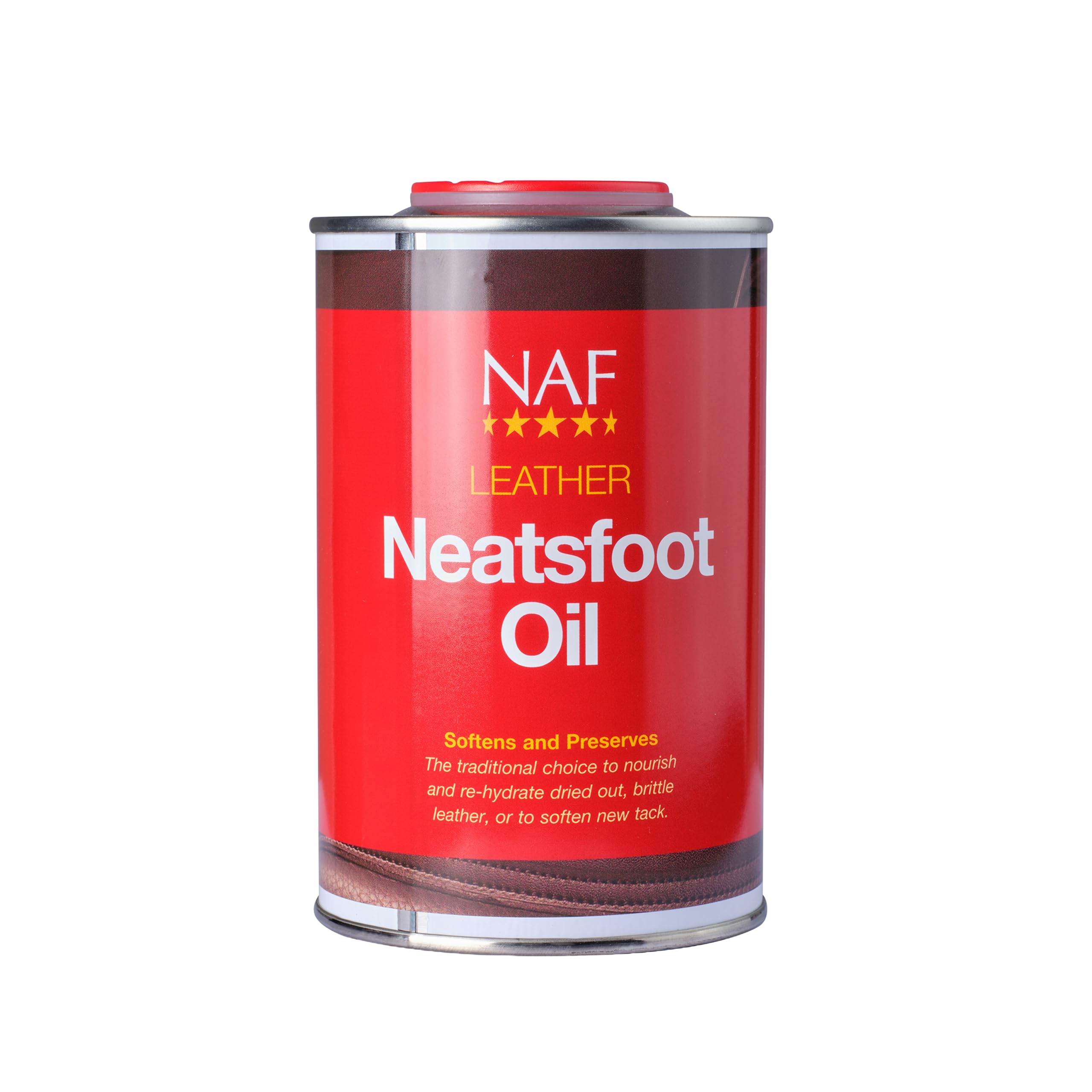 NAF Leather Neatsfoot Oil - Deep Conditioning for Leather Tack | 500ml