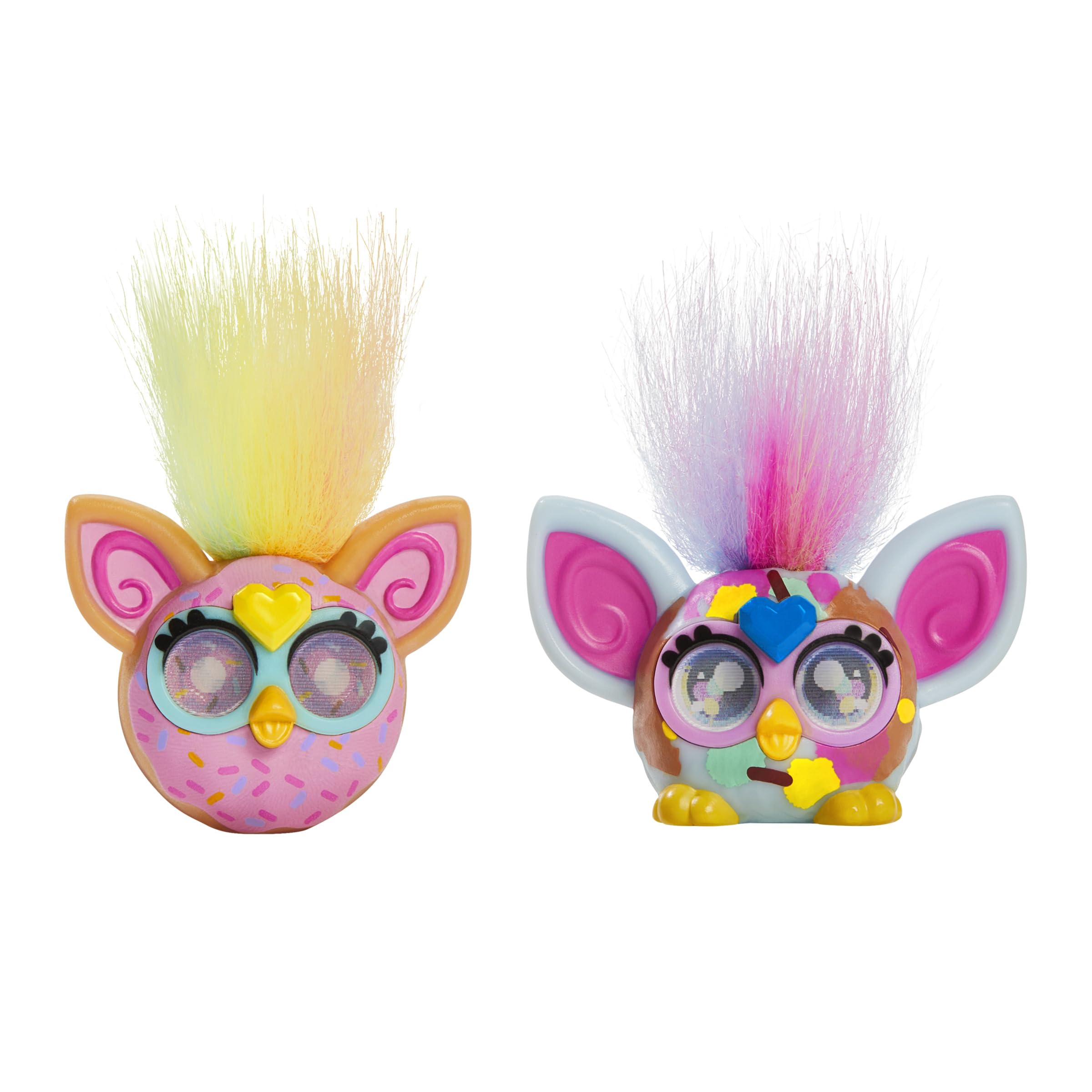 Furby Furby Minis 2 Pack Surprise Toy Figures, 2.5-cm Collectible Miniature Figures 4