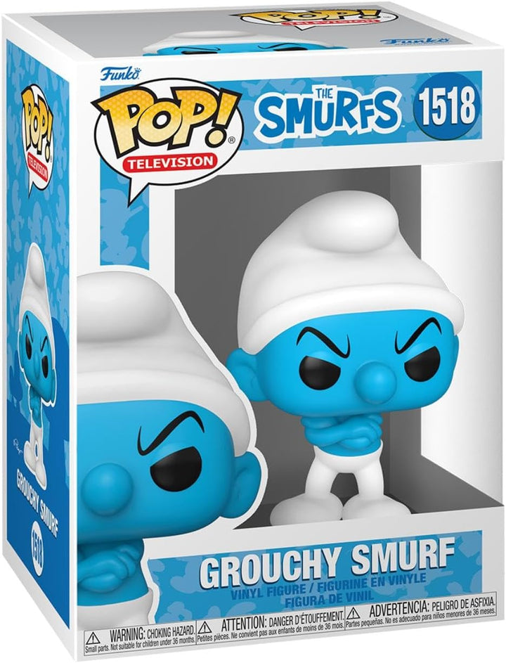 Funko POP! TV: Smurfs - Grouchy Smurf - SMURFS - Collectable Vinyl Figure - Gift