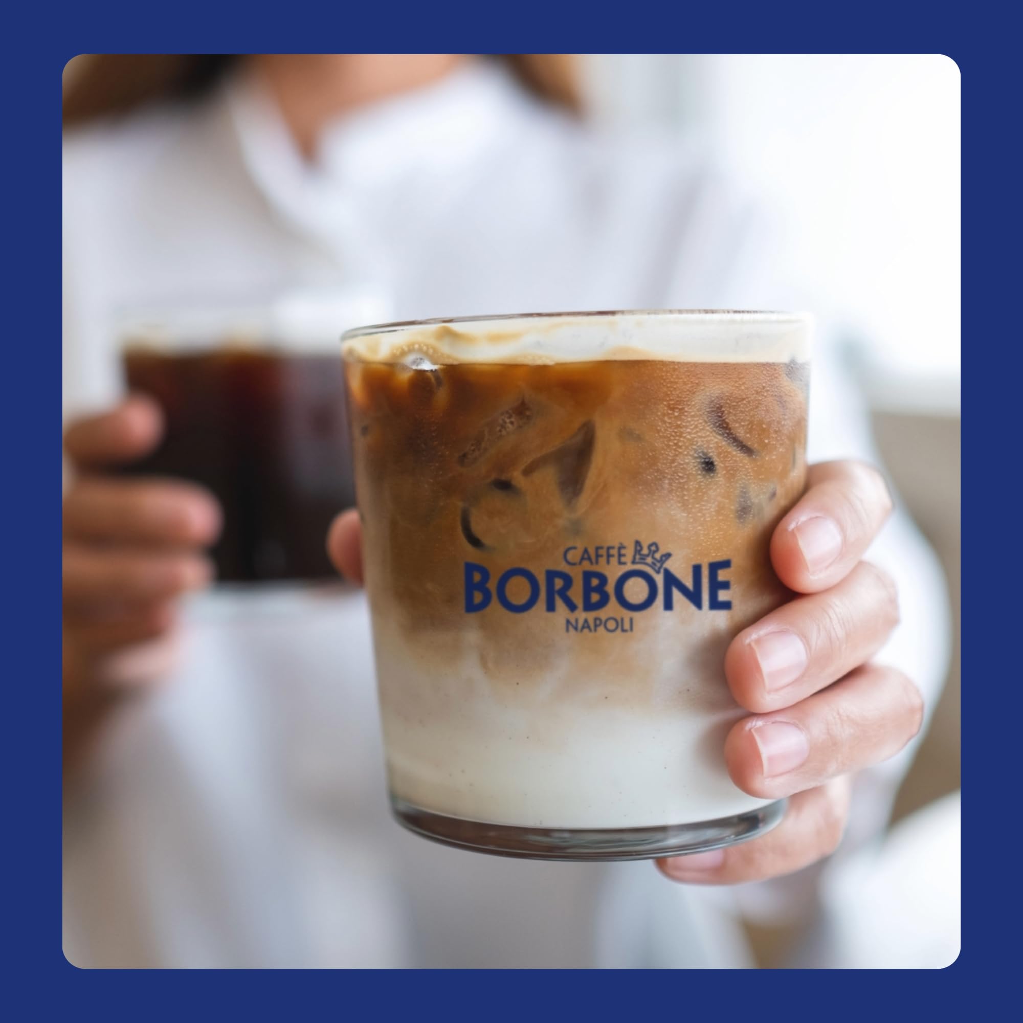 CAFFÈ BORBONE Crema Classica Roasted Whole Coffee Beans - 1kg Bag | Intensity 8/10 | Cocoa & Nut Notes
