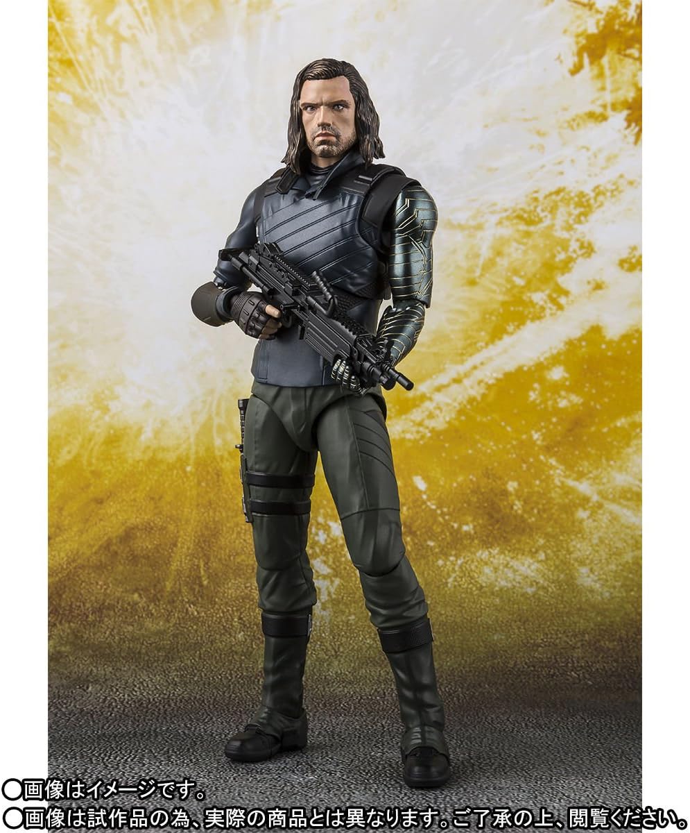 Bandai Tamashii Nations S.H.Figuarts Avengers Infinity War - Bucky Action Figure (BAS55177)