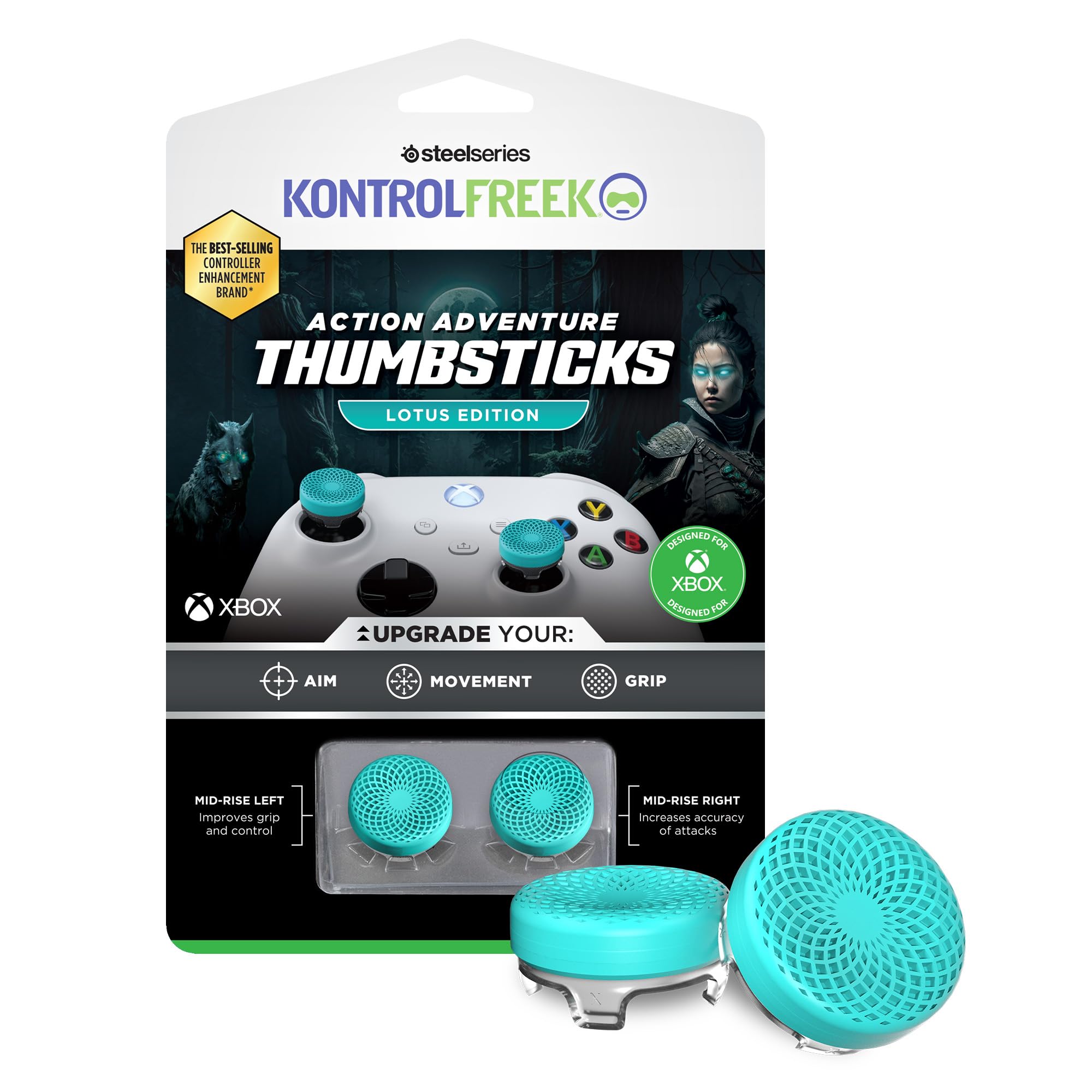 KontrolFreek Lotus for Xbox One and Xbox Series X Controller, Performance T