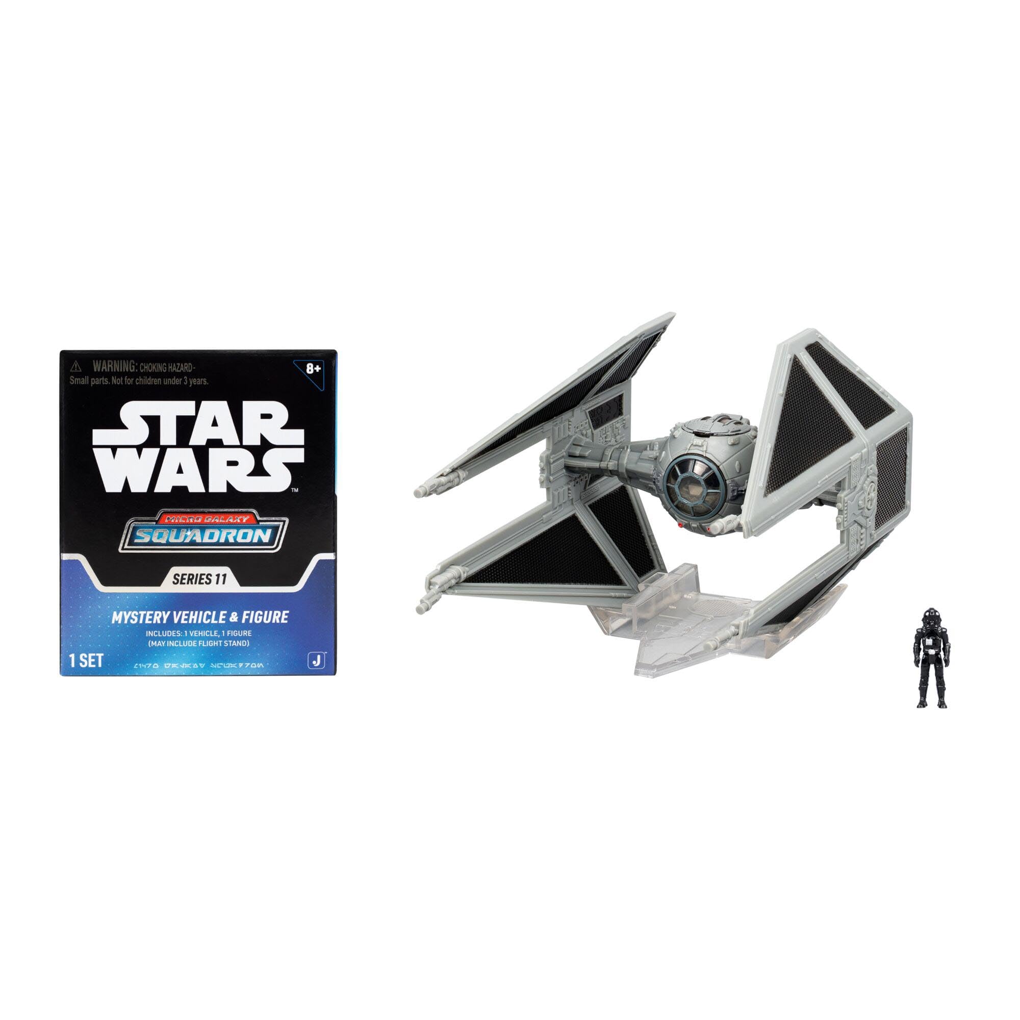Jazwares Star Wars Micro Galaxy Squadron TIE Interceptor (Armada Edition) Mystery Bundle | 3-Inch & 2.5-Inch Vehicles