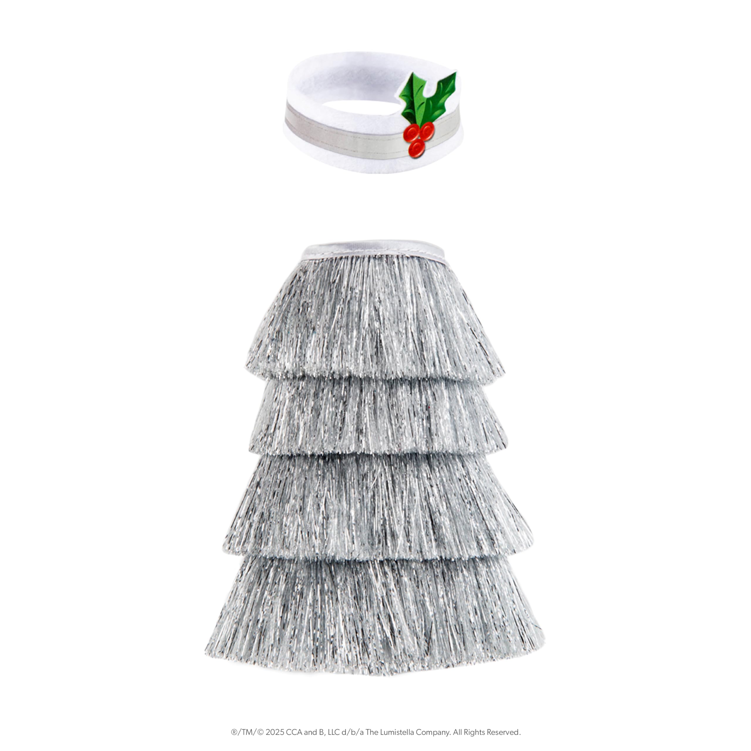 The Elf on the Shelf Claus Couture Collection Tiny Tinsel Dress - Dazzling