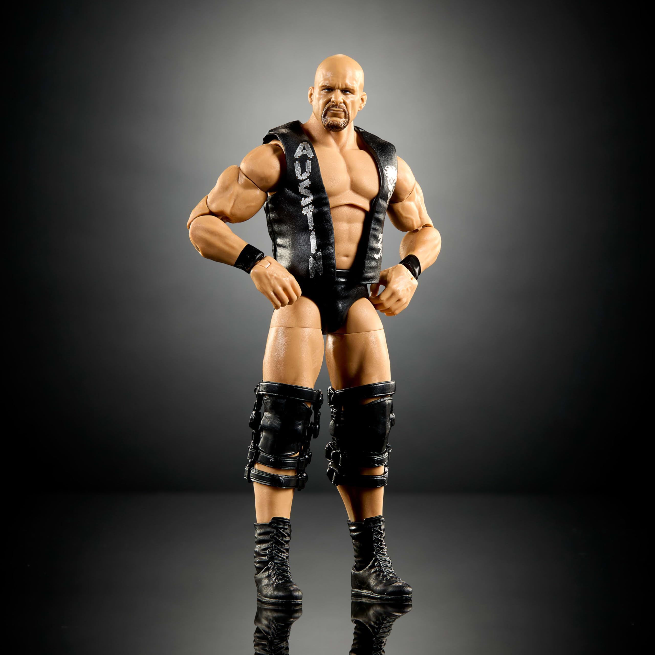Mattel WWE Elite Collection Action Figure JHX79 - Deluxe Articulation | Interchangeable Hands | TrueFX Face 5