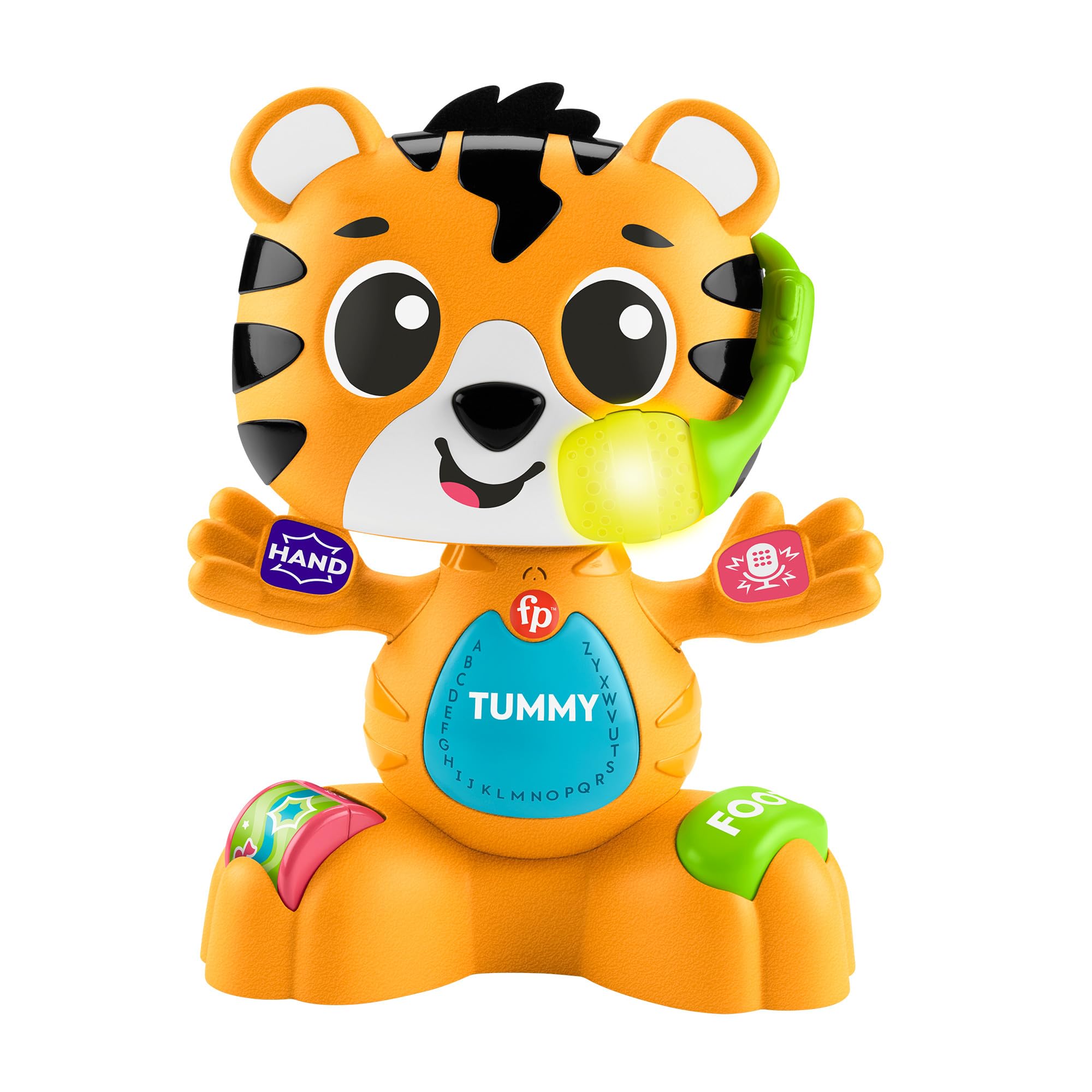 Fisher-Price Link Squad Bop & Groove Tiger - Music, Lights & Learning Toy for 9+ Months 1