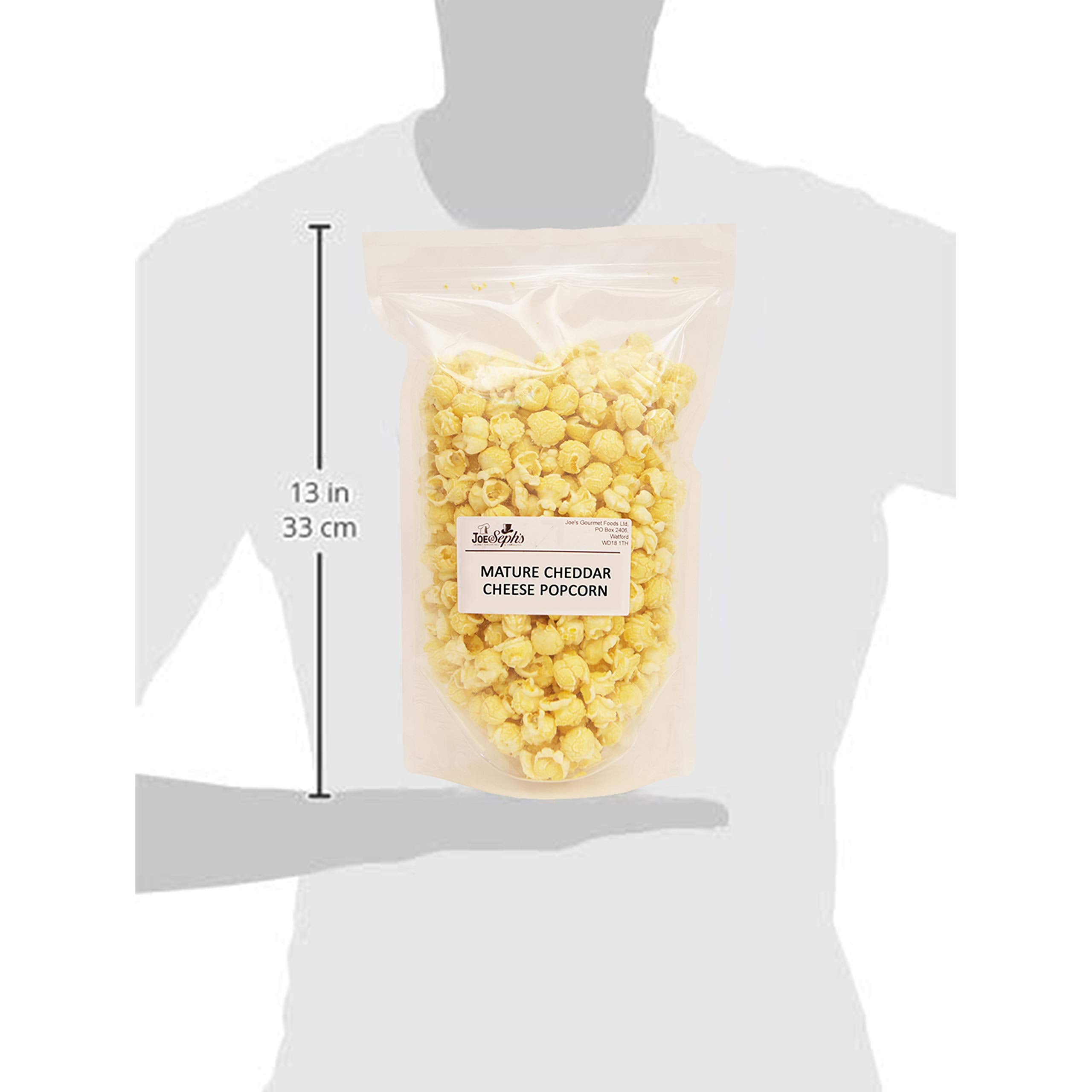 Joe & Seph's Cheddar Cheese & Chilli Popcorn - 250g Bulk Bag 9