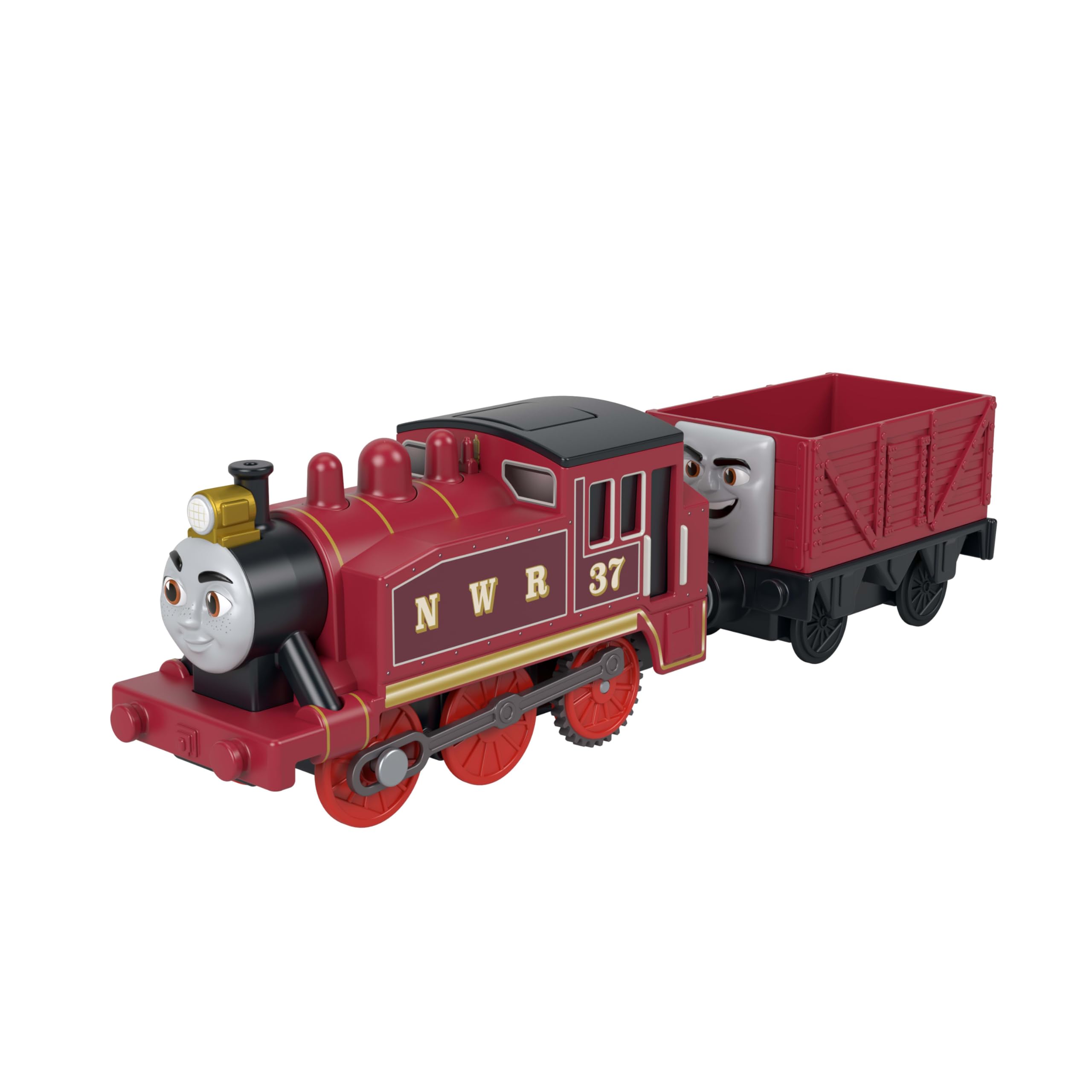 THOMAS & FRIENDS Motorized Toy Train - Battery-Powered Rosie Engine with Cargo Car | Ages 3Y+ | JLL52