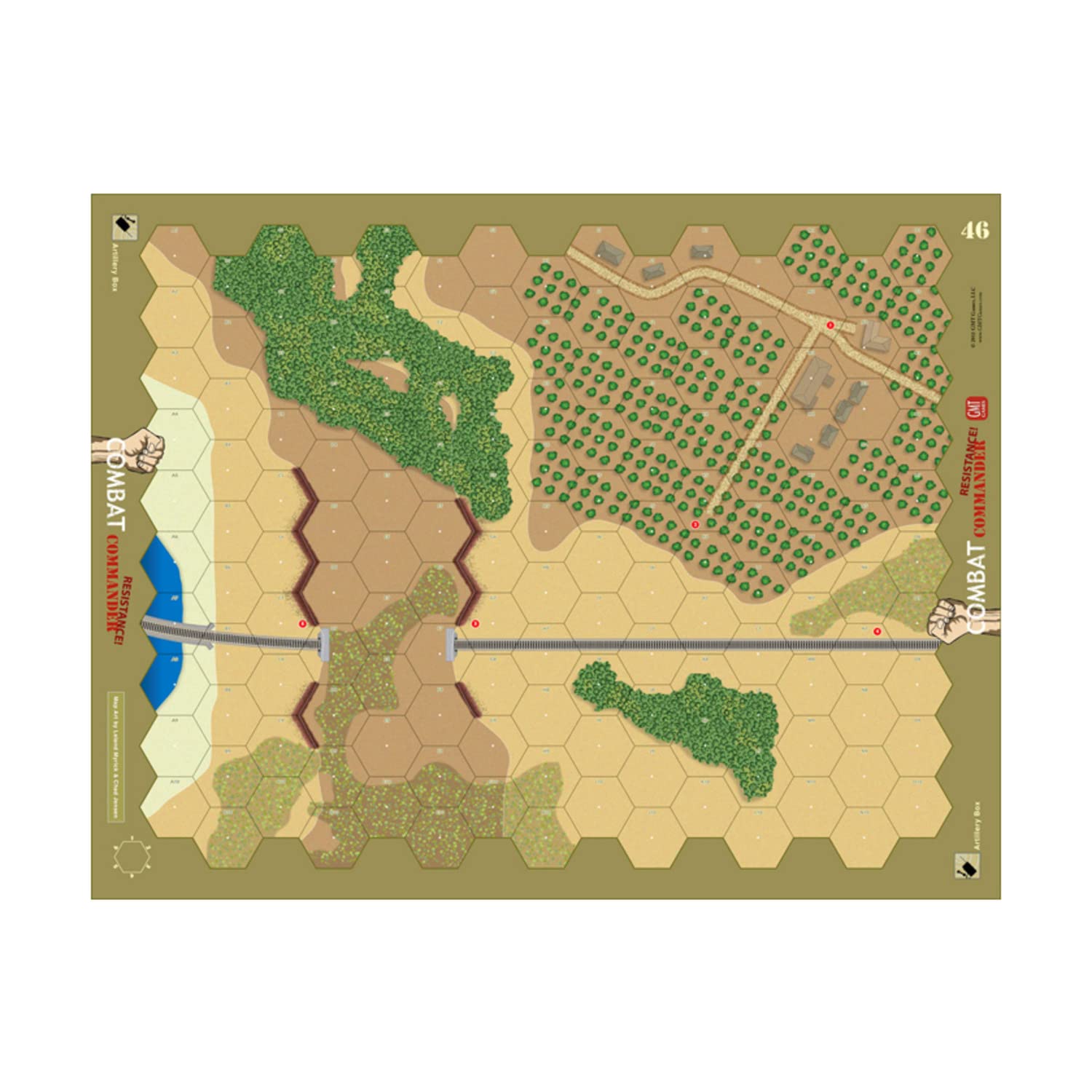 GMT Games Combat Commander: Resistance - 2 Players | 60-180 Min Play Time | Cardstock