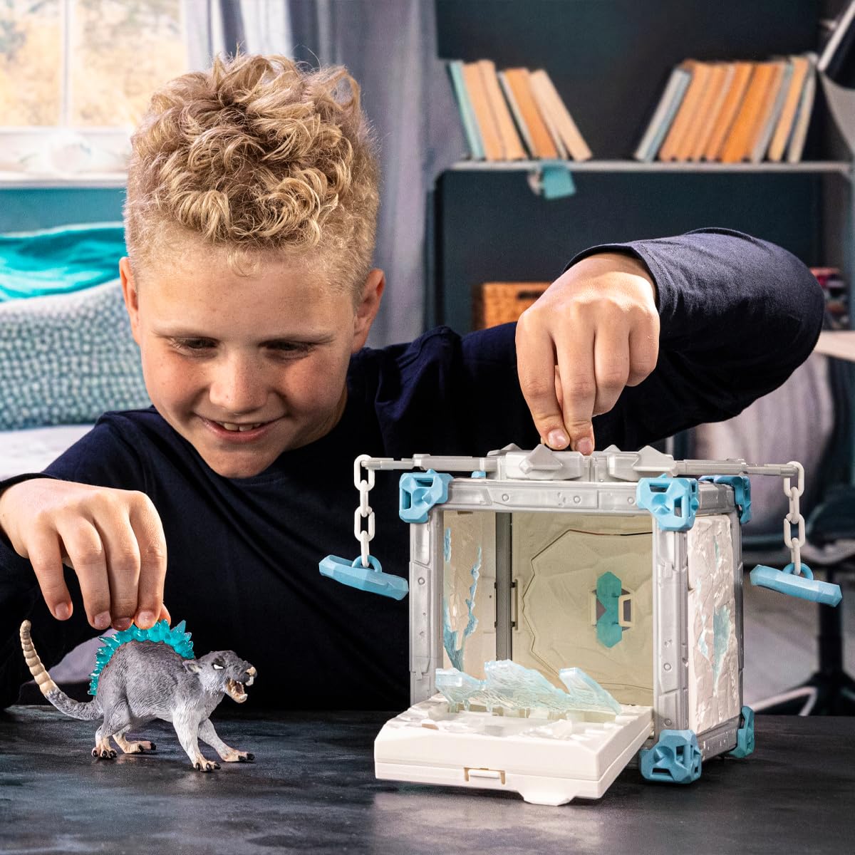 Schleich BattleCave Ice Rat - Fantasy Action Figure Playset for Ages 7-15 7