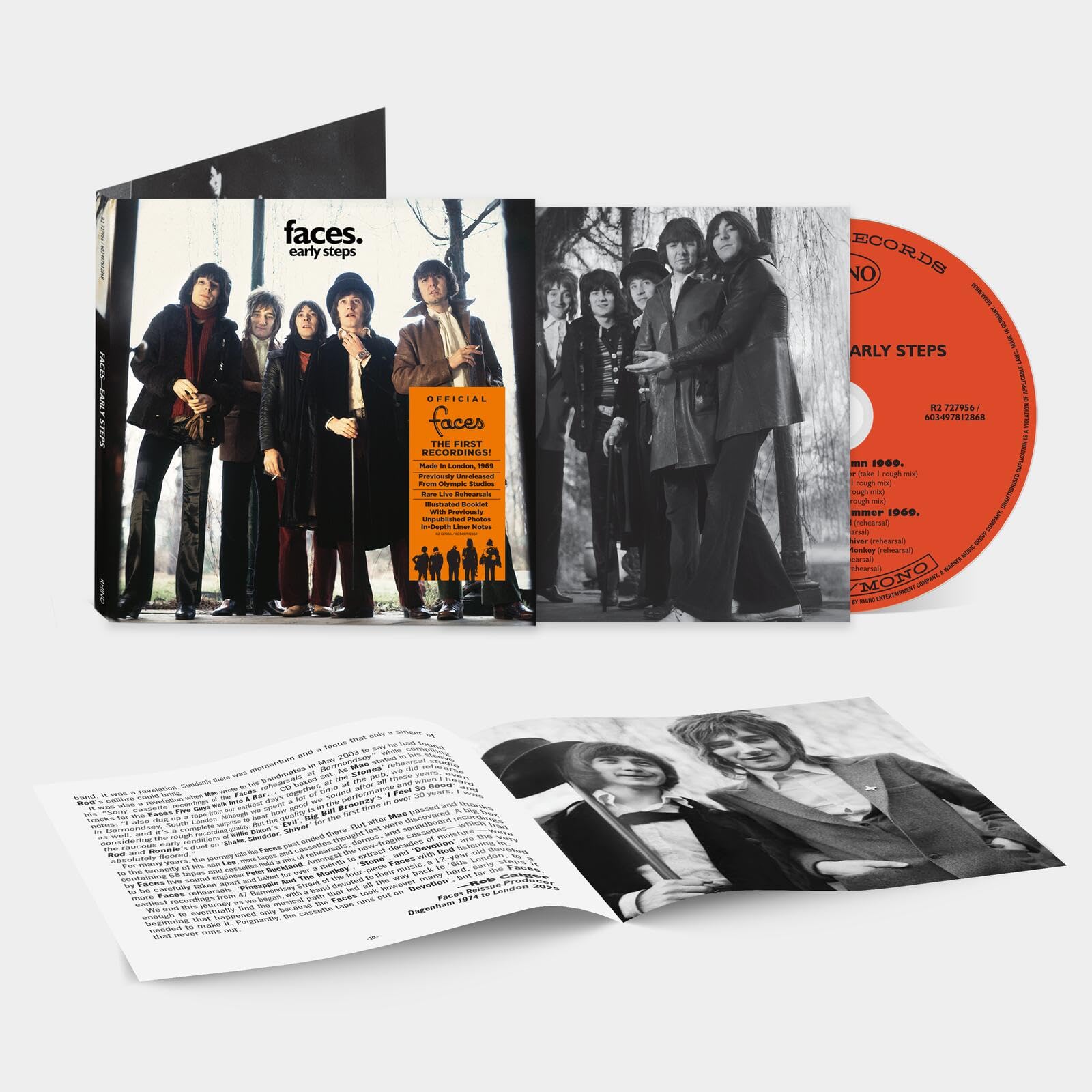 Faces - Early Steps Audio CD