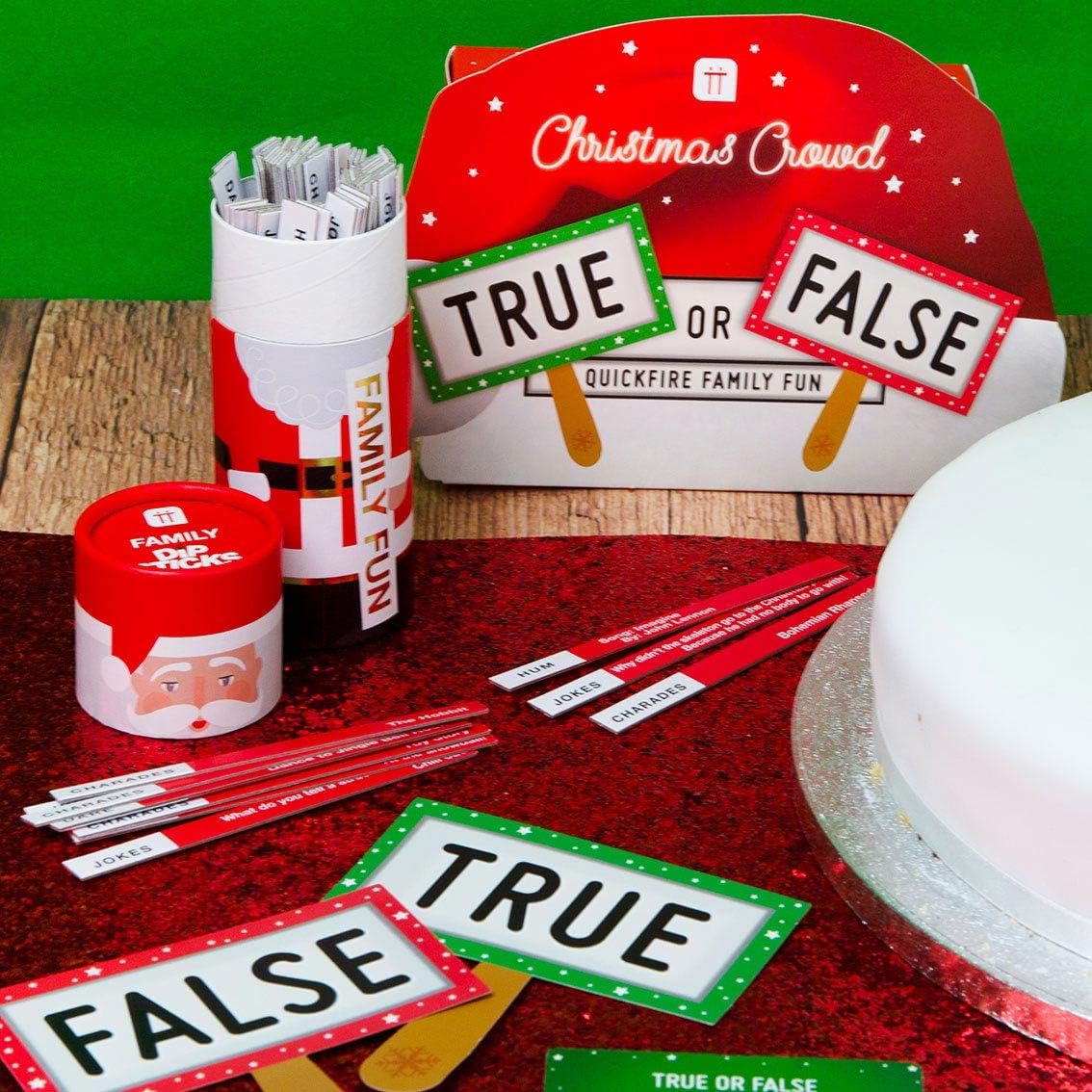 Talking Tables - Santa Dipsticks Christmas Kids Game