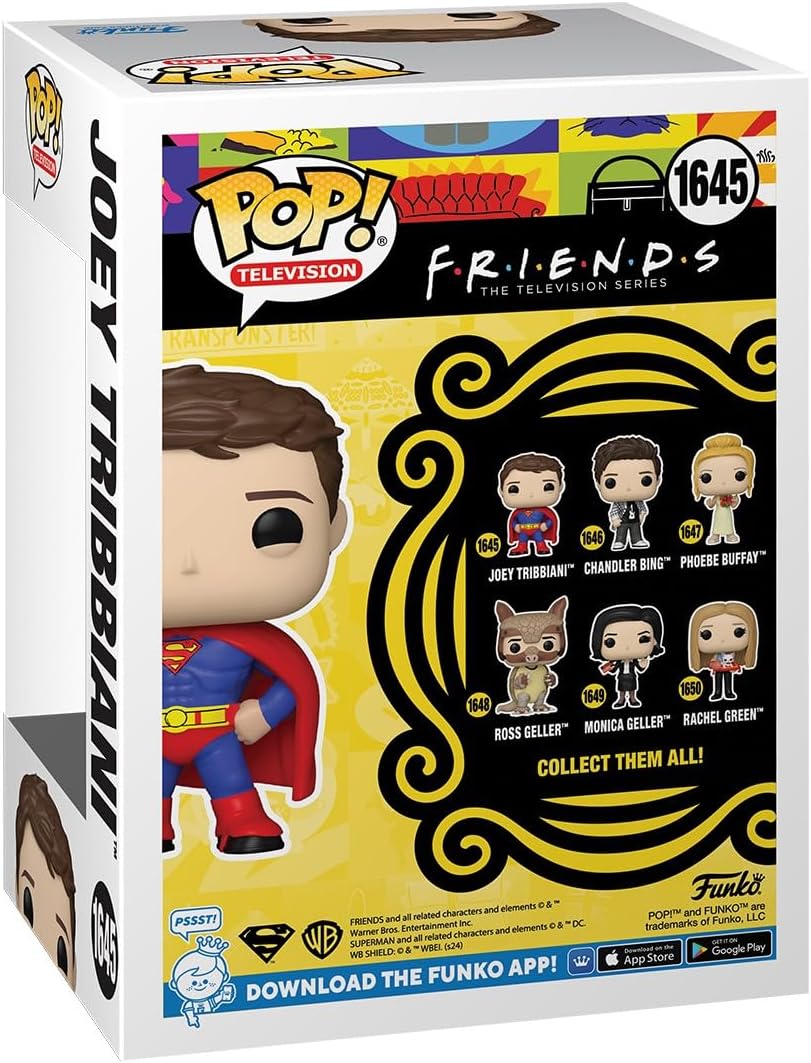 Funko POP! TV - Friends: Joey Tribbiani Collectible Vinyl Figure (80186)