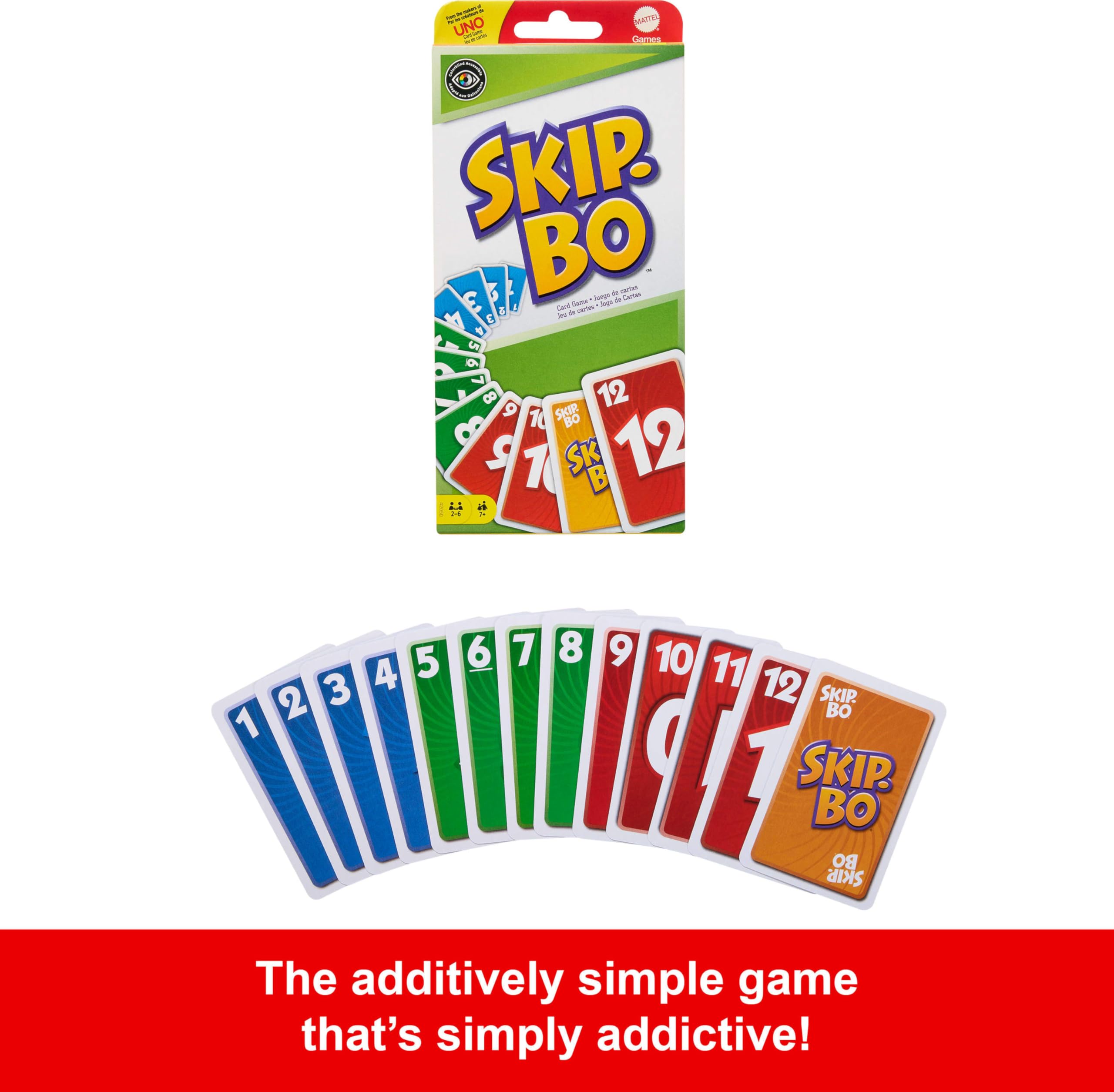 Skip-Bo Card Game - Sequencing Card Game for Kids | 162 Cards 3