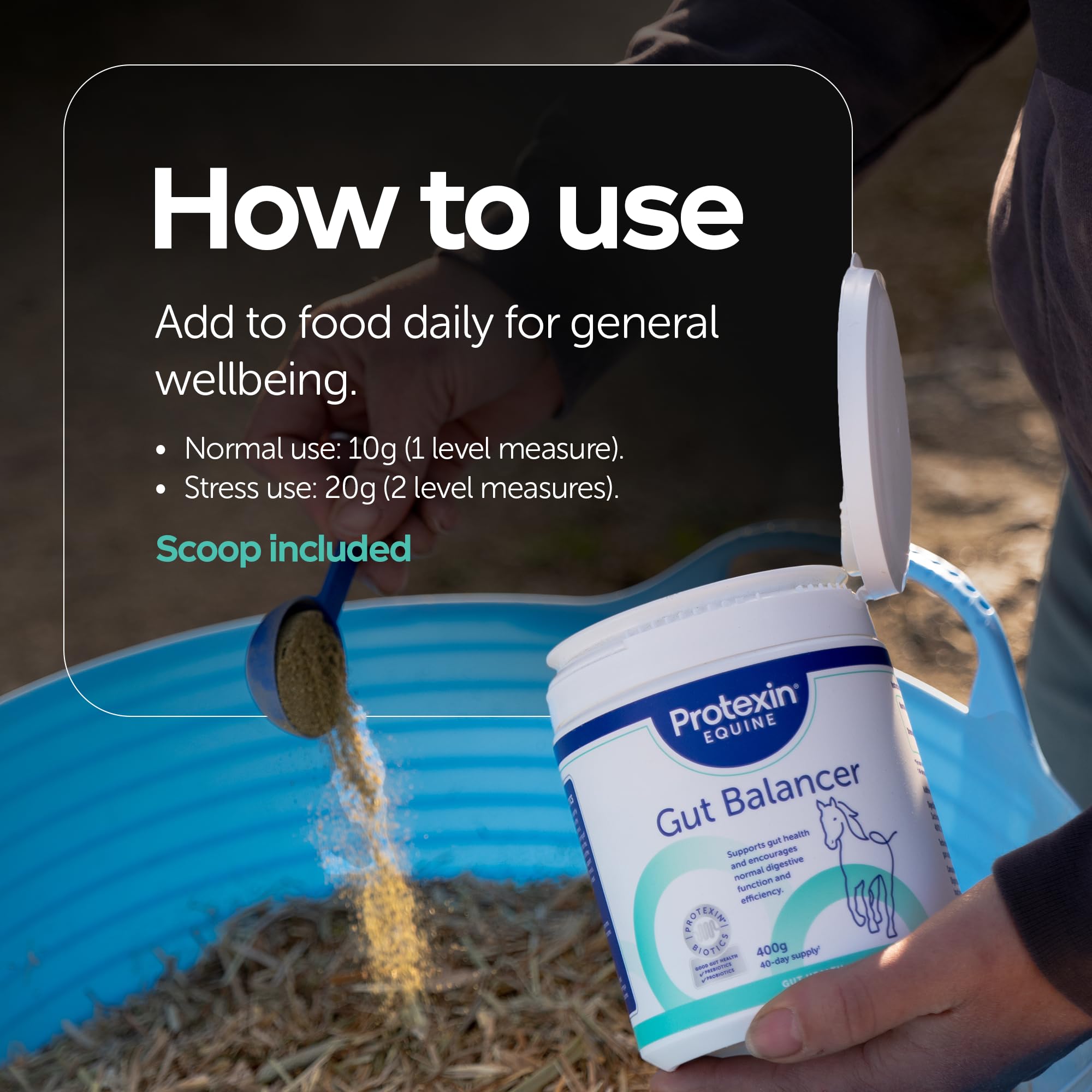 Protexin Equine Premium Gut Balancer - Daily Digestive Health Support | 700 g 4