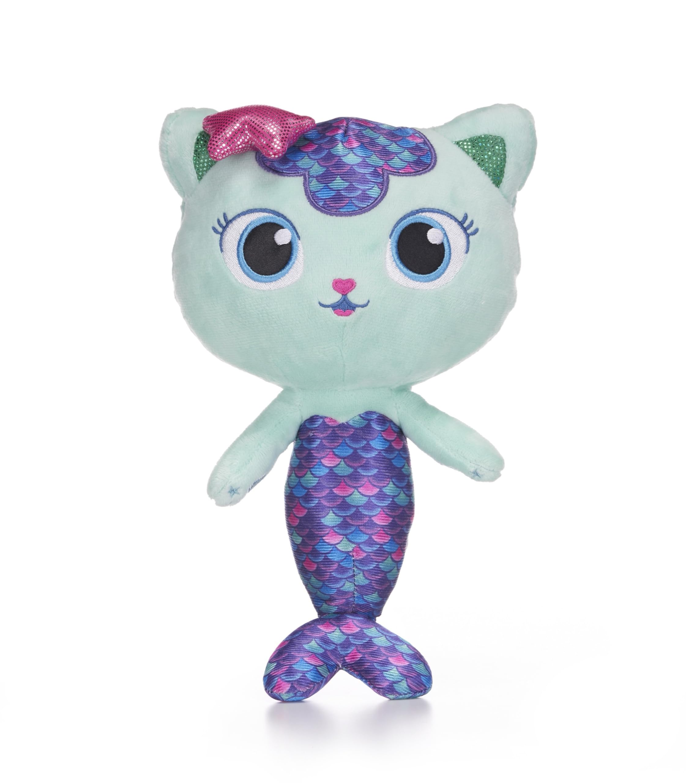 Posh Paws Gabby's Dollhouse Mercat Soft Plush Toy - 25cm (10-inch) | Suitable from Birth