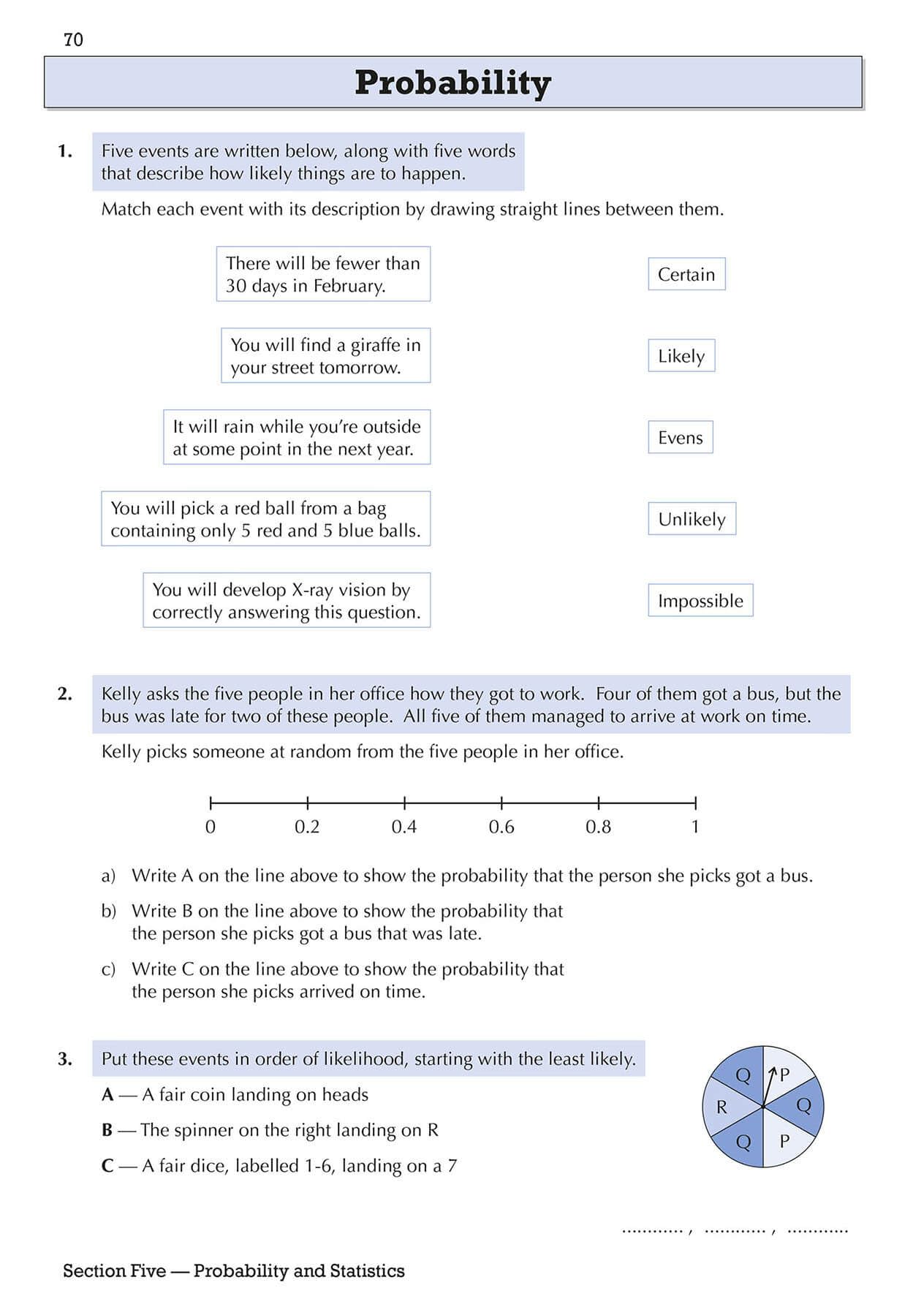 CGP KS3 Maths Targeted Workbook - Year 7 Practice Questions | Paperback | 96 Pages 3