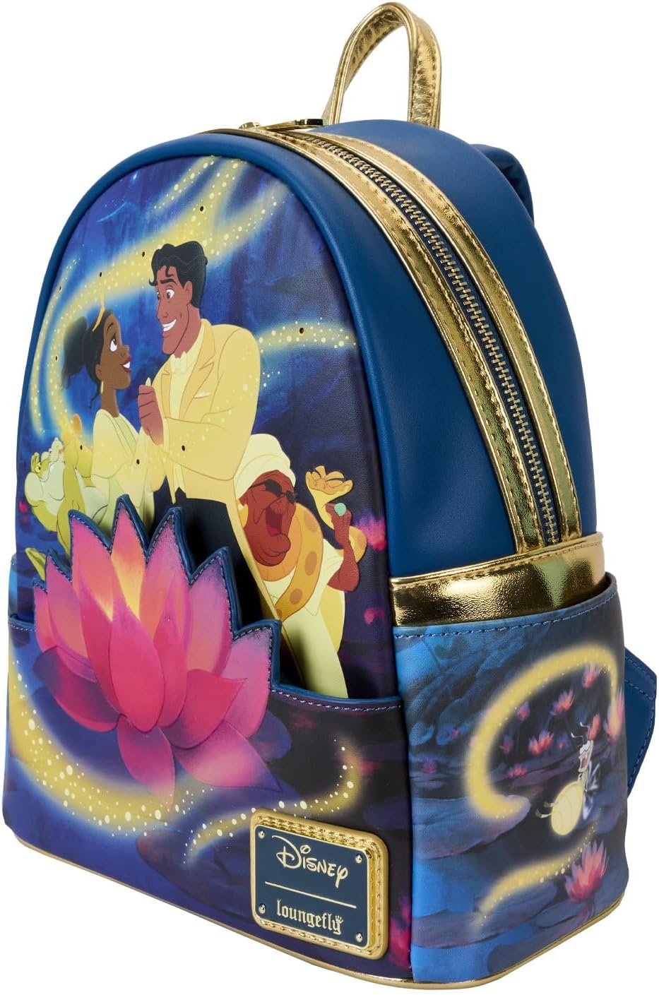 Loungefly Disney Princess and The Frog 15th Anniversary Mini Backpack (WDBK3822)