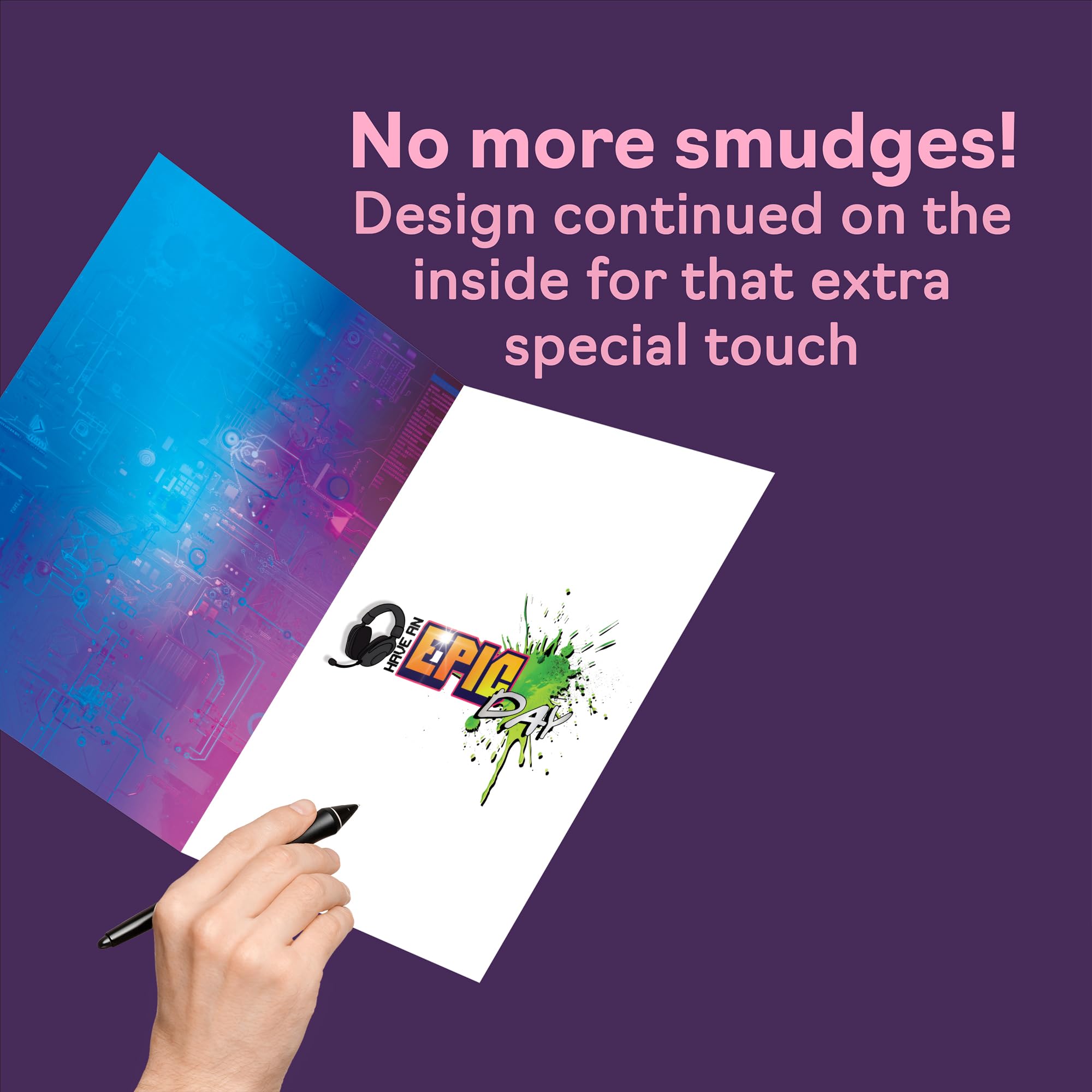 Giftzie 11th Birthday Card for Son - A5 Next Level Greeting Card | Uncoated Interior for No Smudging 2