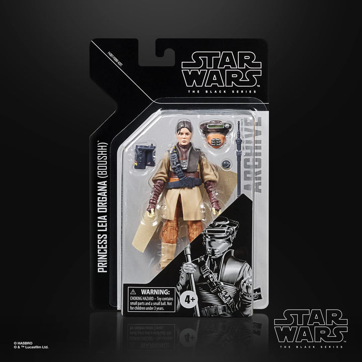 Star Wars The Black Series Archive Princess Leia Organa (Boushh) Toy - 6-Inch-Scale Return of the Jedi Figure for Ages 4+