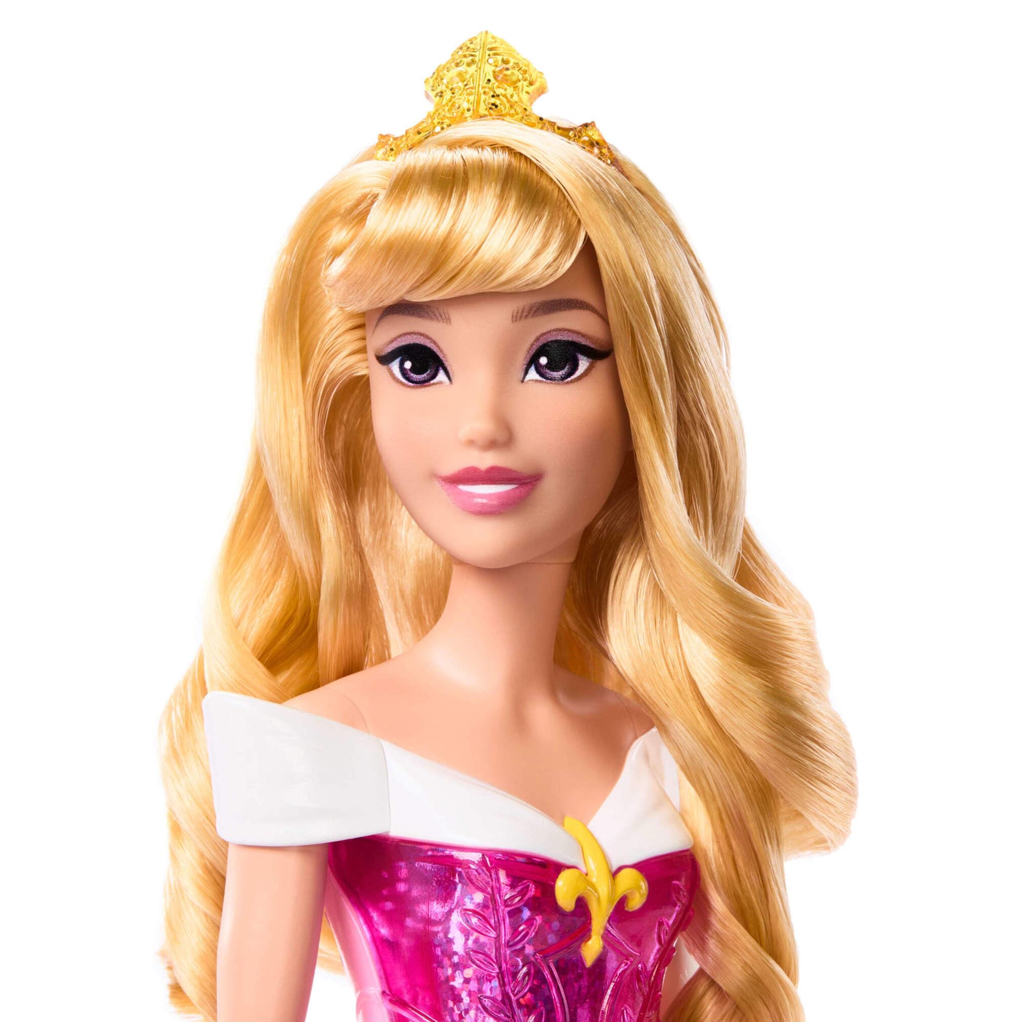 Mattel Disney Princess Aurora Doll - Posable Fashion Doll with Sparkling Outfit | 28 cm | HLW09 5