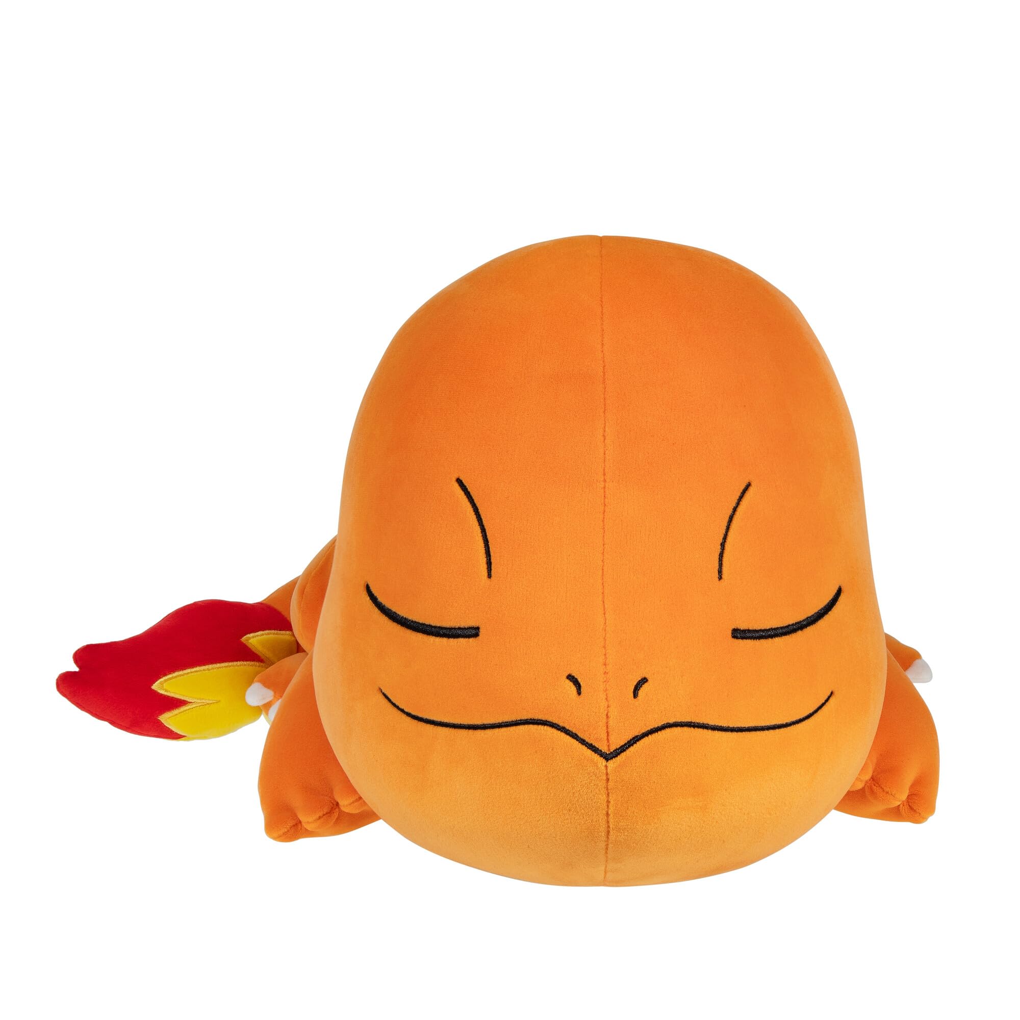 Pokémon Charmander 18-Inch Sleeping Plush - Soft Cuddly Stuffed Animal for Kids & Collectors