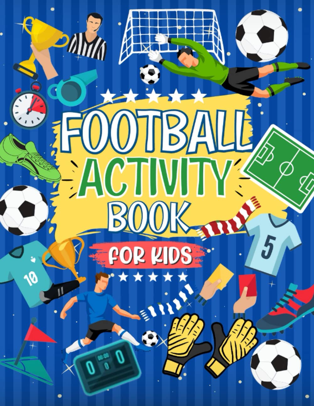 Activity Bandits Football Activity Book For Kids - Mazes Workbook | Paperback 1