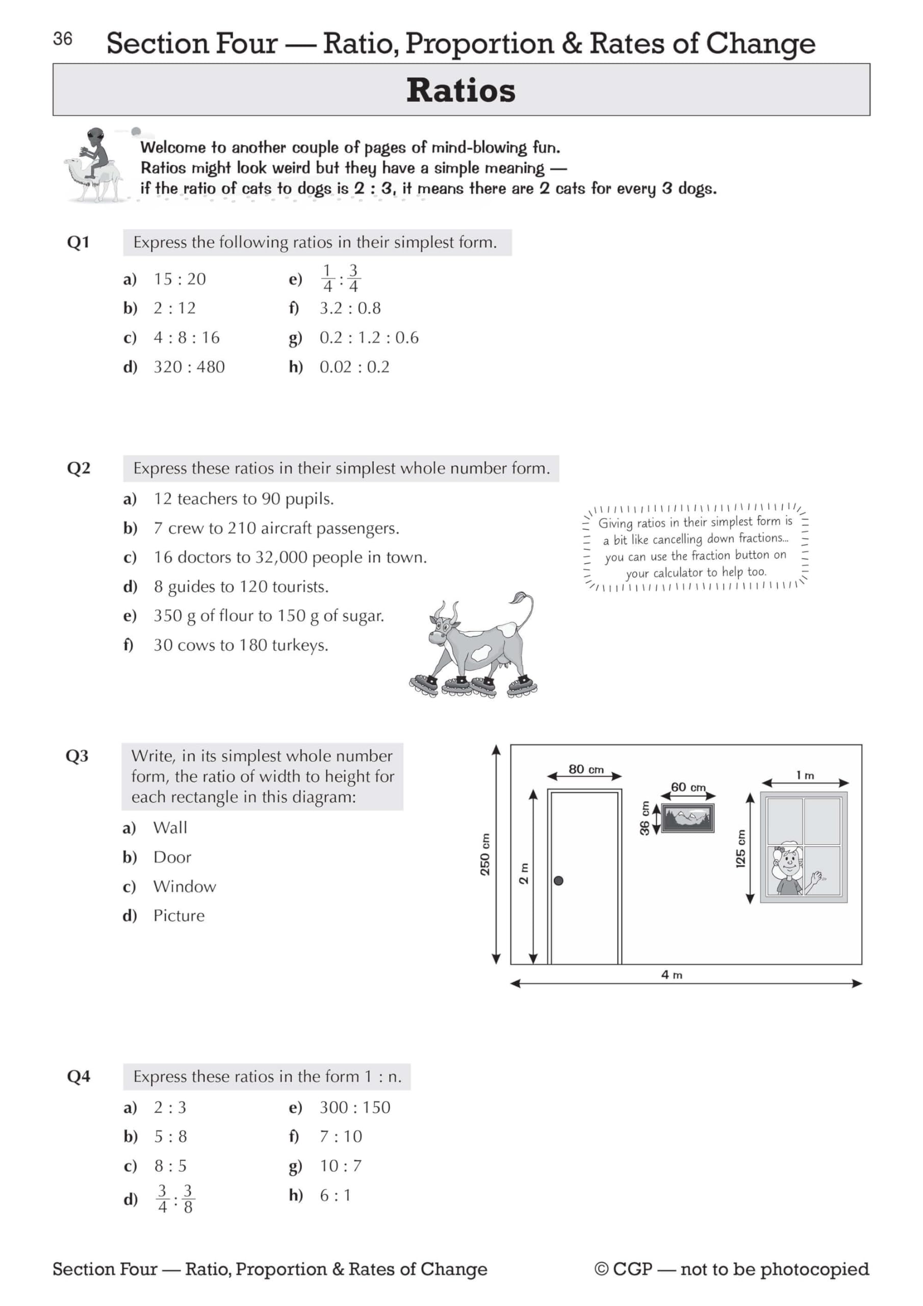 CGP KS3 Maths Workbook - Higher Level Practice Questions with Answers | Paperback | 2023 2