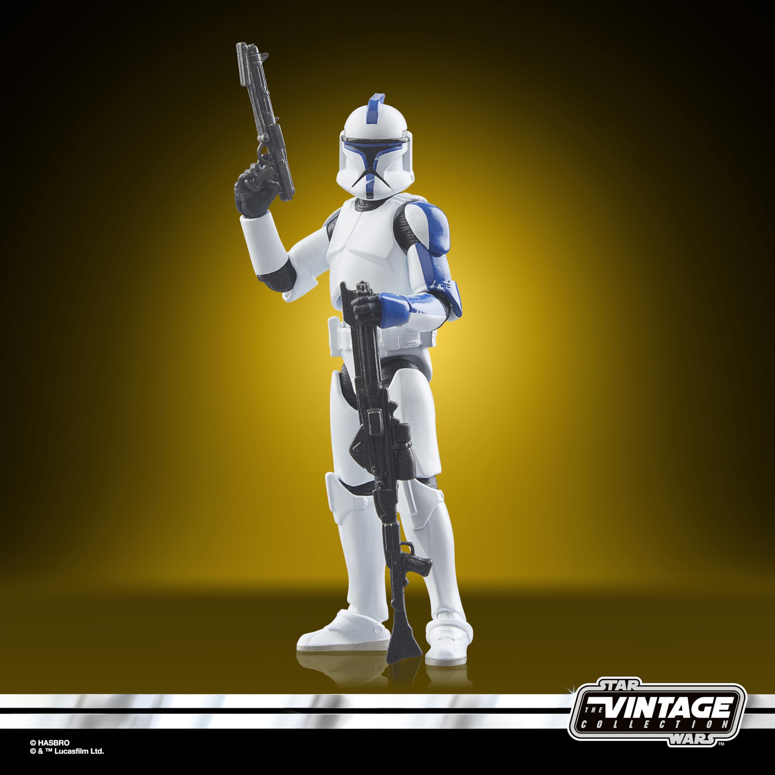 Star Wars The Vintage Collection Clone Trooper Lieutenant (Teth) 3.75-inch Action Figure - Ages 4+