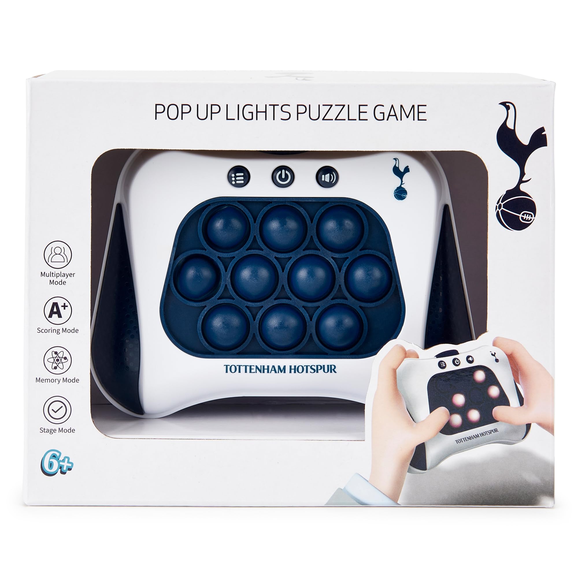 Tottenham Hotspur FC Pop It Electric - Light-Up Puzzle Fidget Game 8