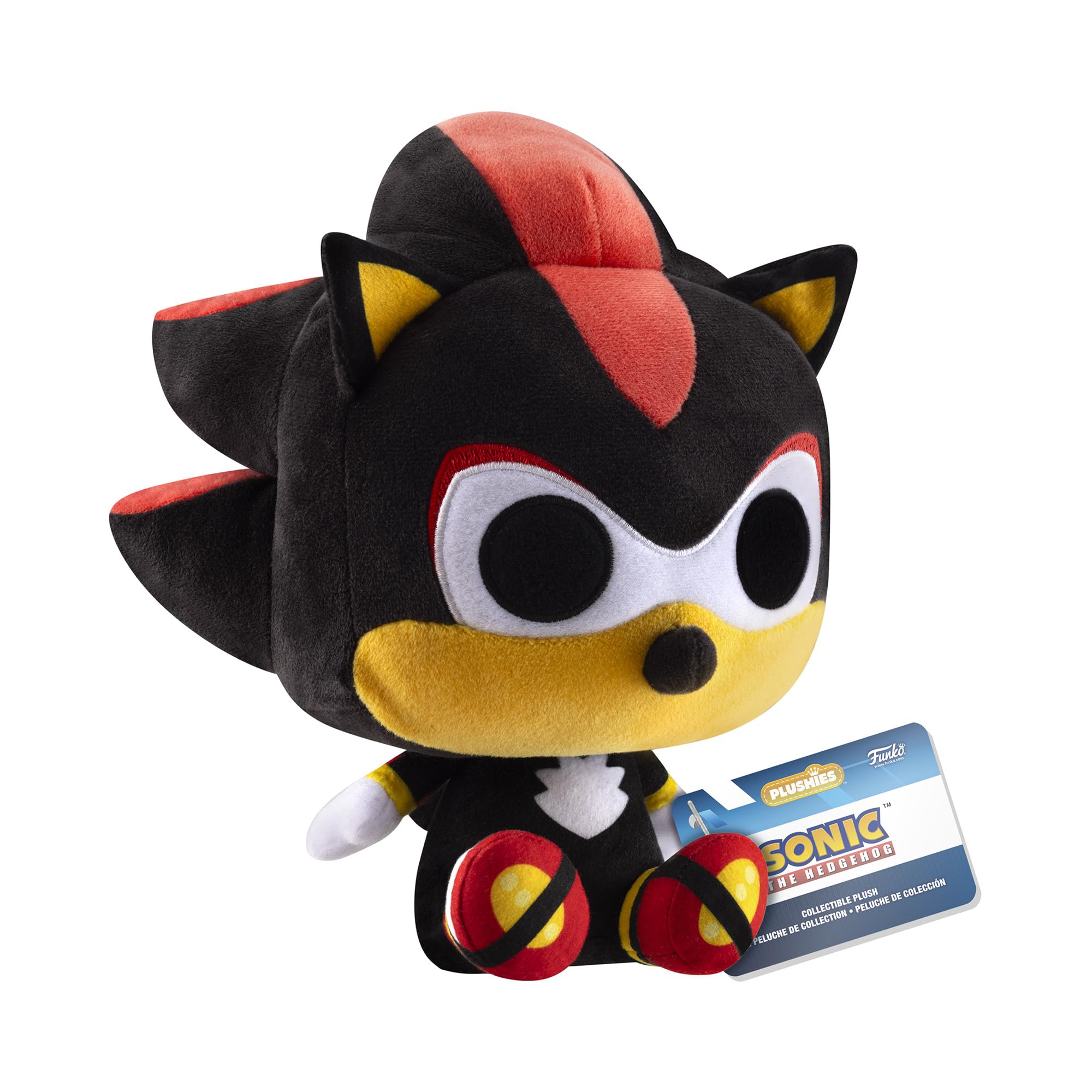 Funko Pop! Plush: Shadow - Sonic the Hedgehog Collectible Stuffed Animal - 7 Inch 4