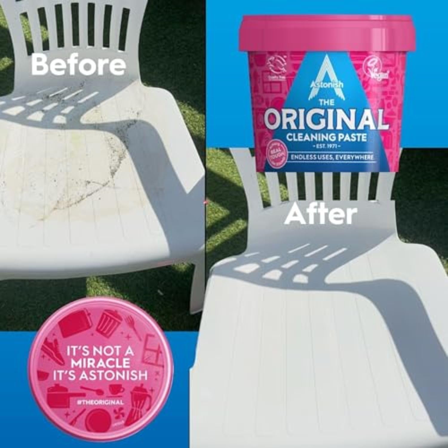 Astonish The Original Cleaning Paste - Multi-Purpose Power | 500g | Vegan & Cruelty Free 5