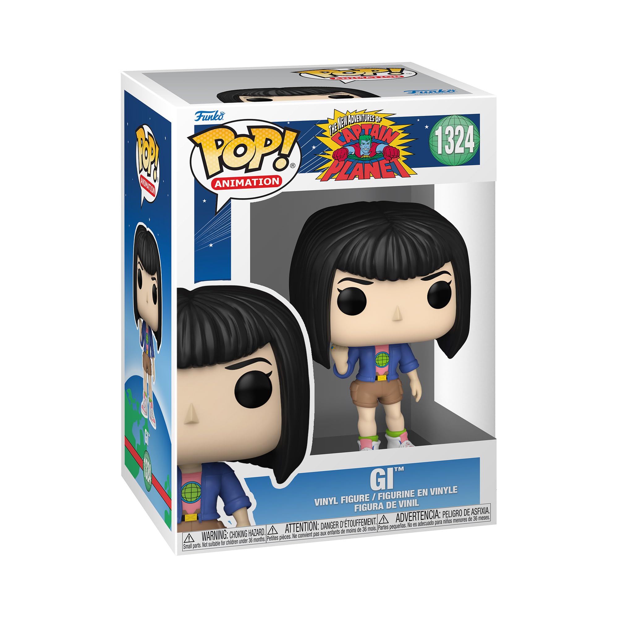 Funko Captain Planet and the Planeteers Gi Chibi Vinyl Figure - 3.75 Inch Collectible 1