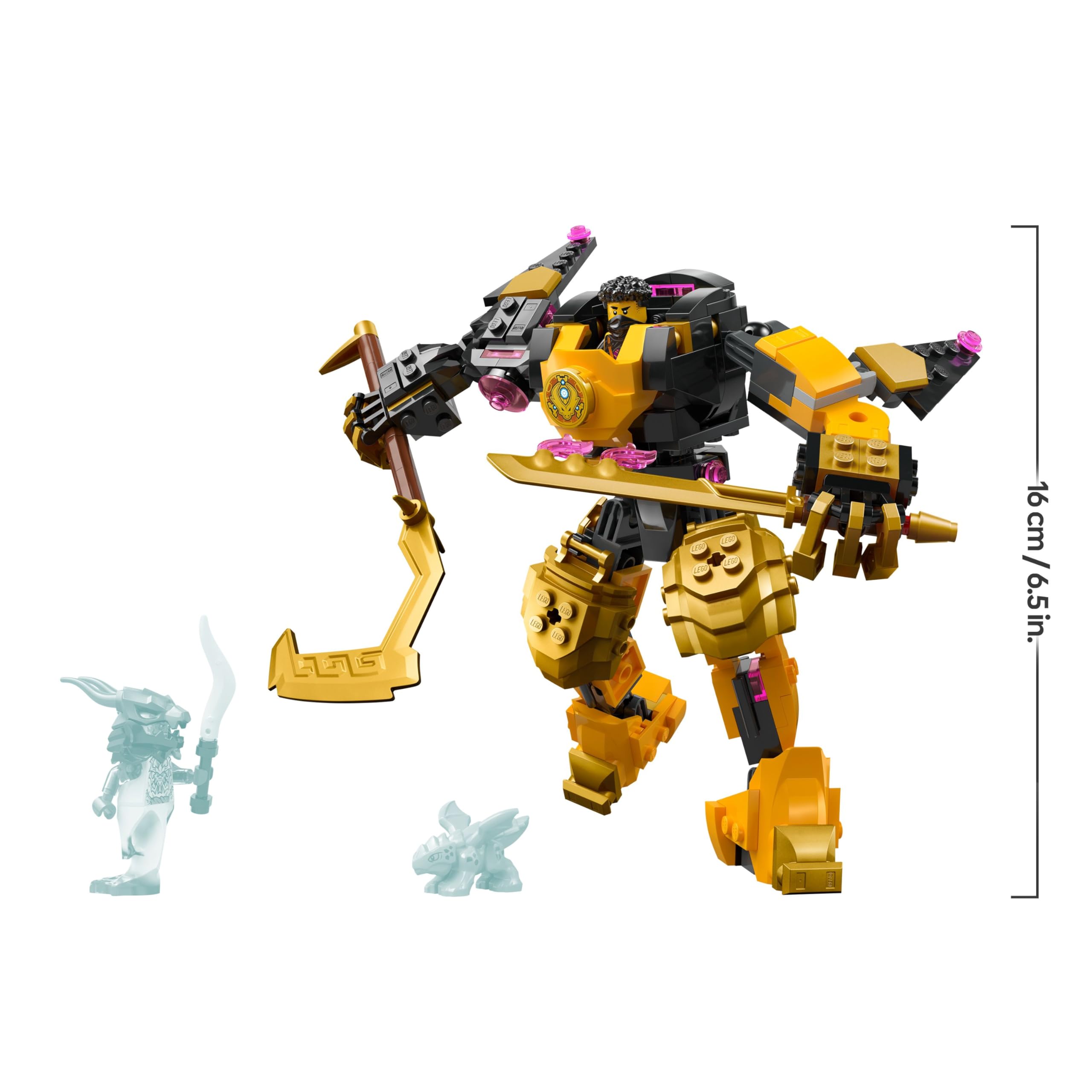 LEGO NINJAGO Arin’s Spinjitzu Battle Mech Toy 71839 | Ages 7+ | Includes 2 Minifigures 8