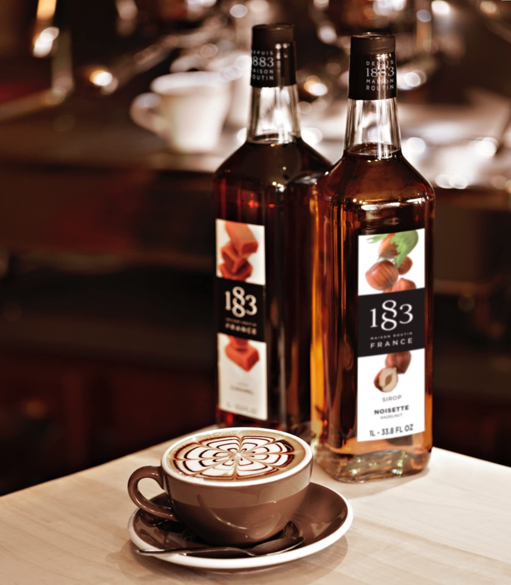1883 MAISON ROUTIN Blackberry Syrup - 1 Liter Pet Bottle 3