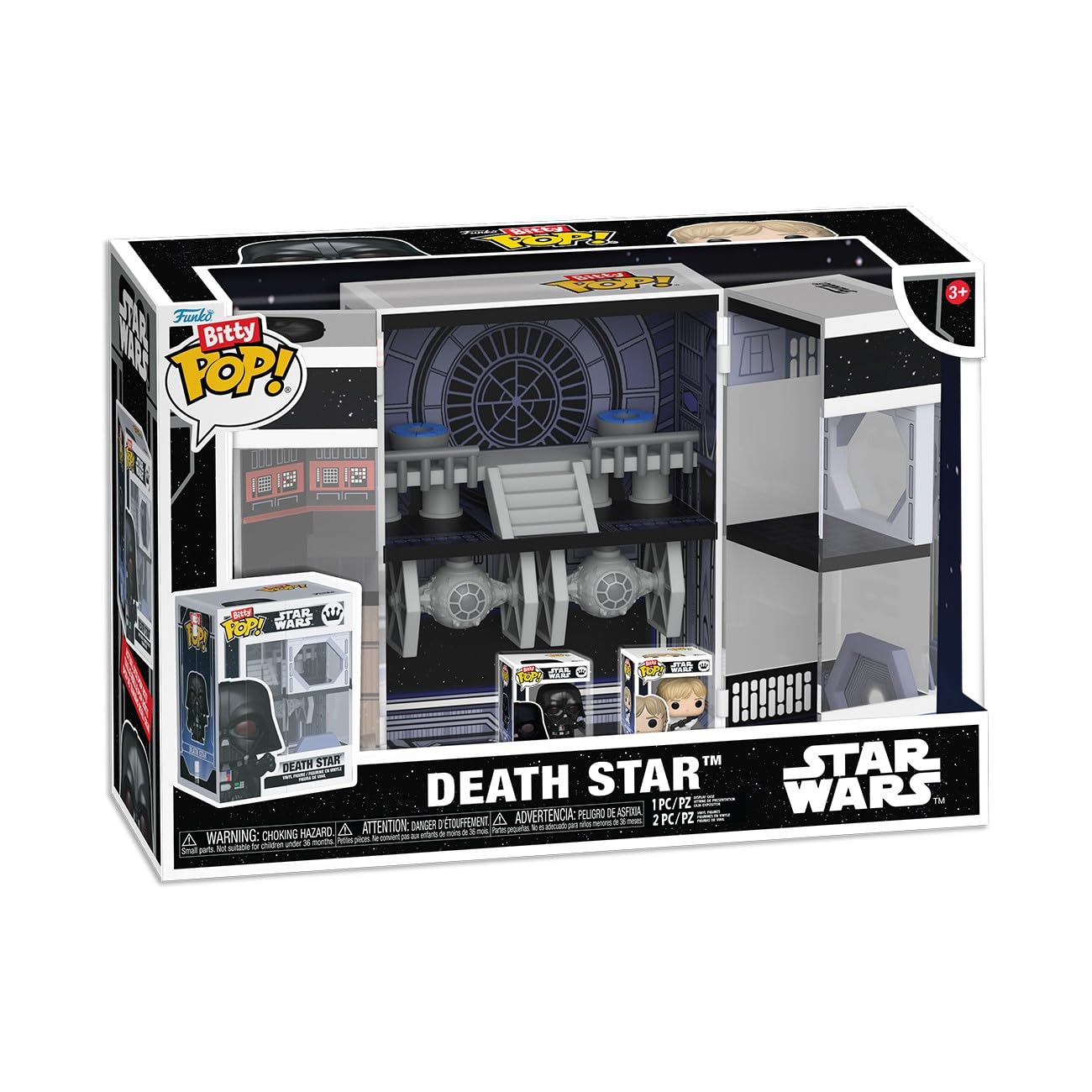 Funko Bitty POP! Boxes: Star Wars - Death Star with Darth Vader and Luke Sk 1