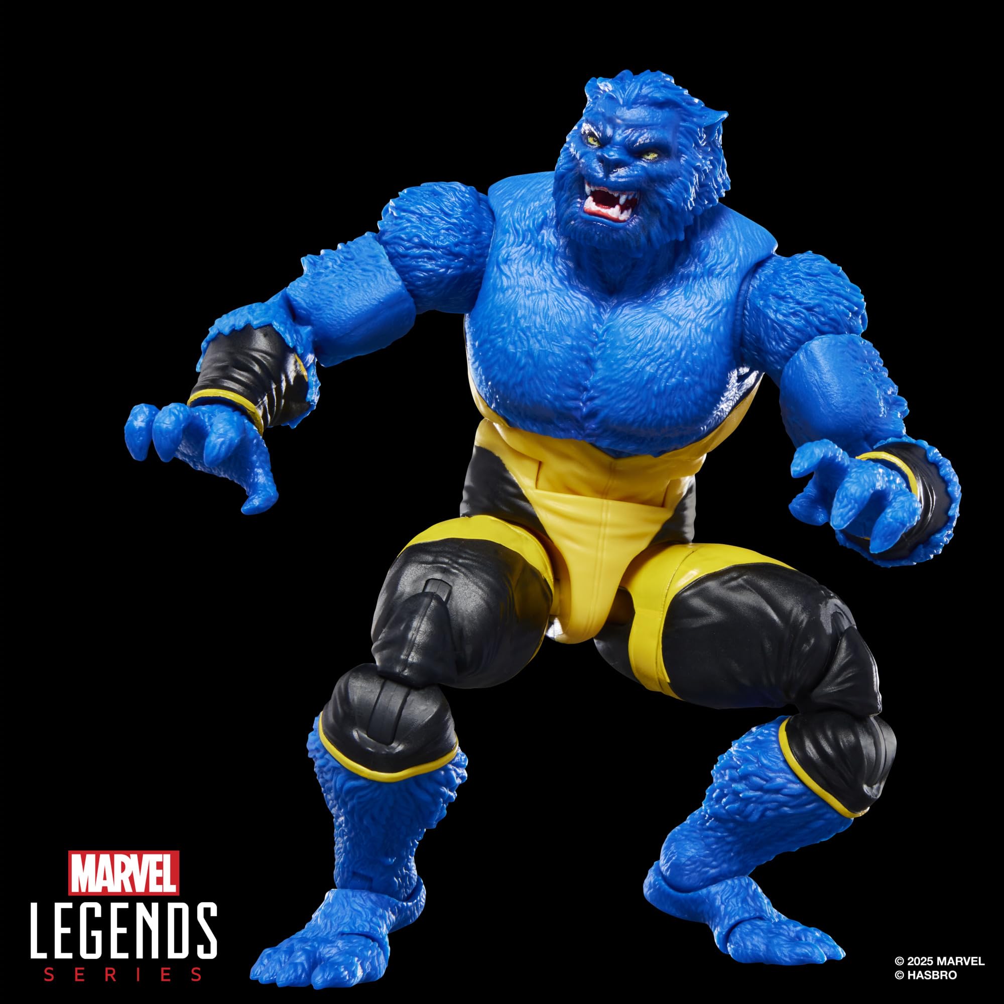 Marvel Legends Series Marvel's Beast Action Figure - 6-Inch Scale | Limited Edition | Ages 4+ 5