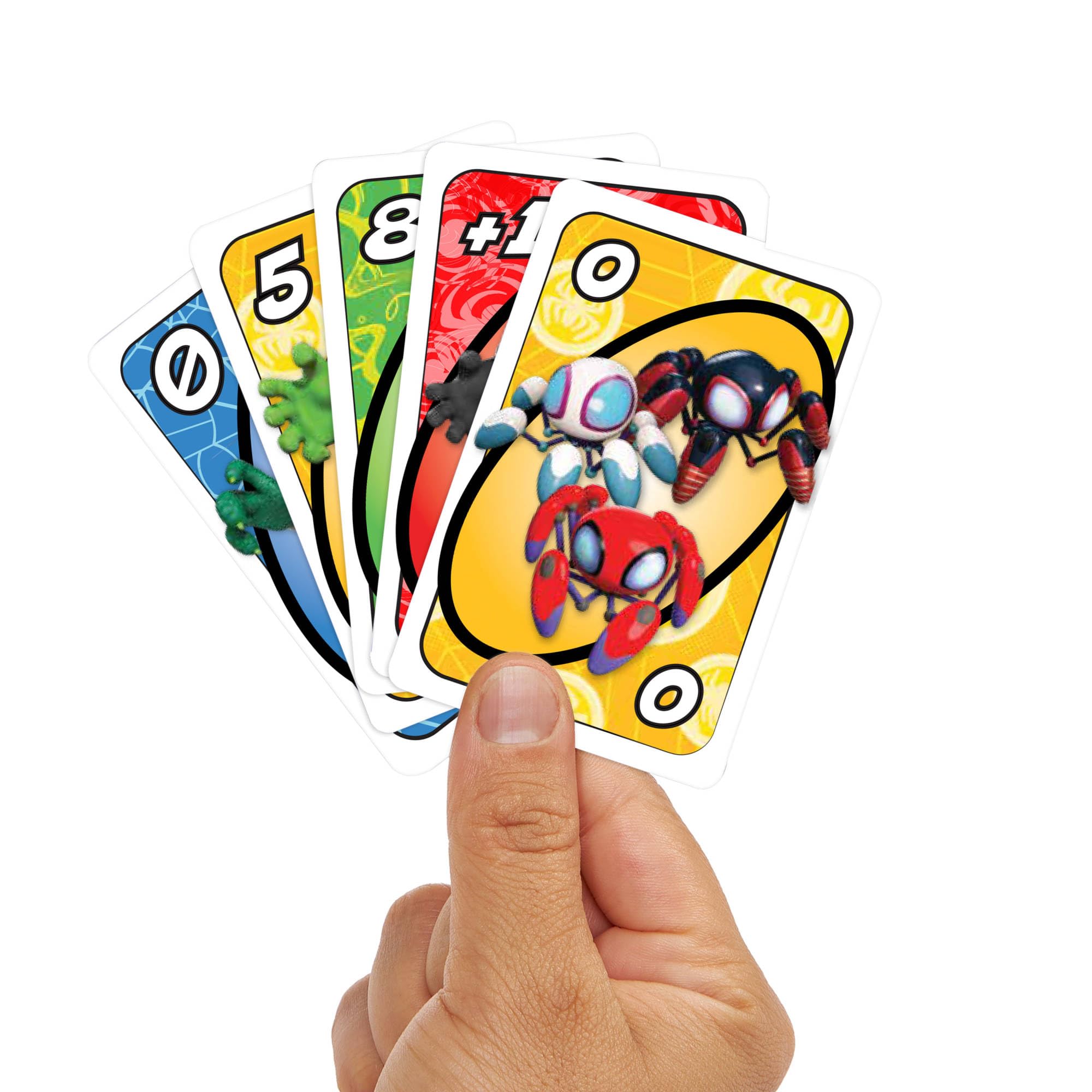 UNO Junior Marvel Spidey and His Amazing Friends Card Game - Ages 3+ | 2-4 Players | 56 Cards 3