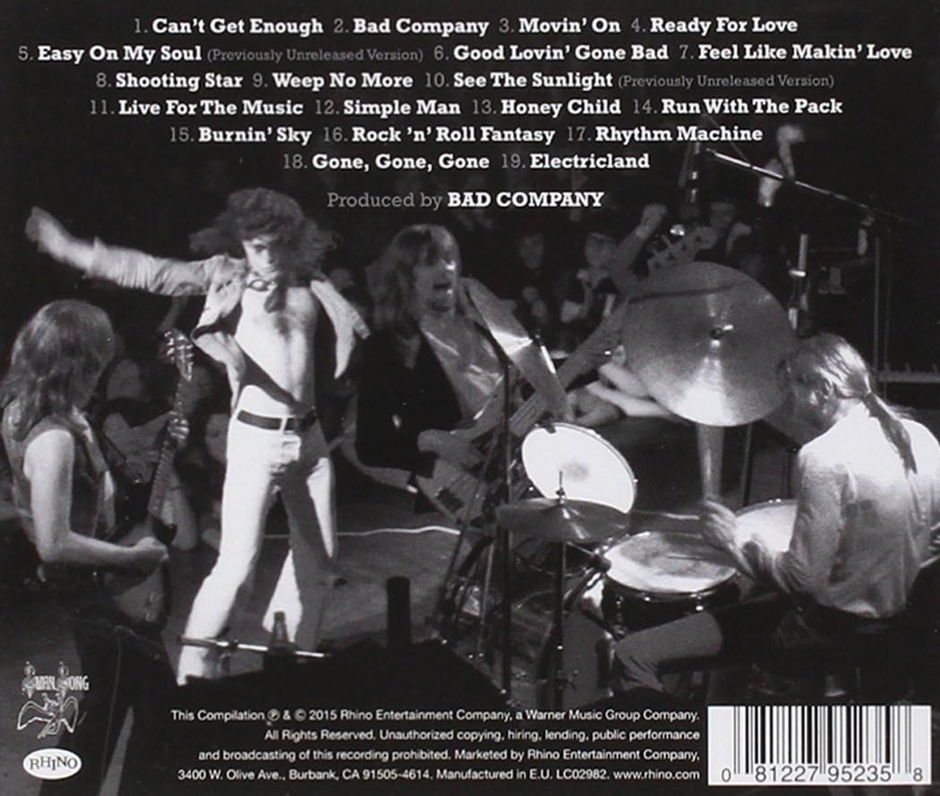 Bad Company - Rock 'n' Roll Fantasy: The Very Best of Bad Company [Audio CD]