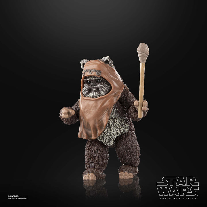 Star Wars The Black Series Wicket W. Warrick, Return of the Jedi 6-Inch Action Figures