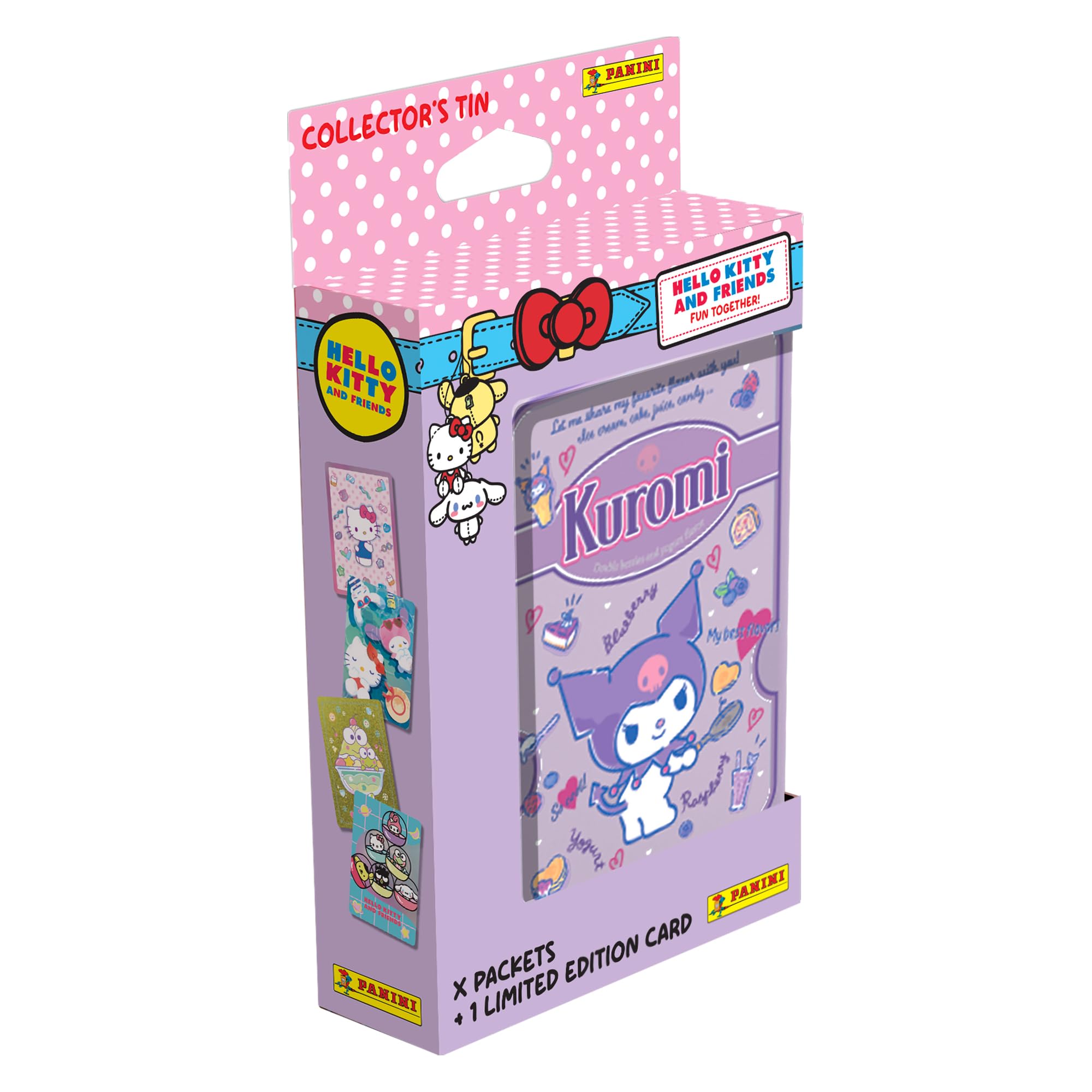 Panini Hello Kitty & Friends Trading Card Collector Tin | 4 Packets + 1 Limited Edition Card 4
