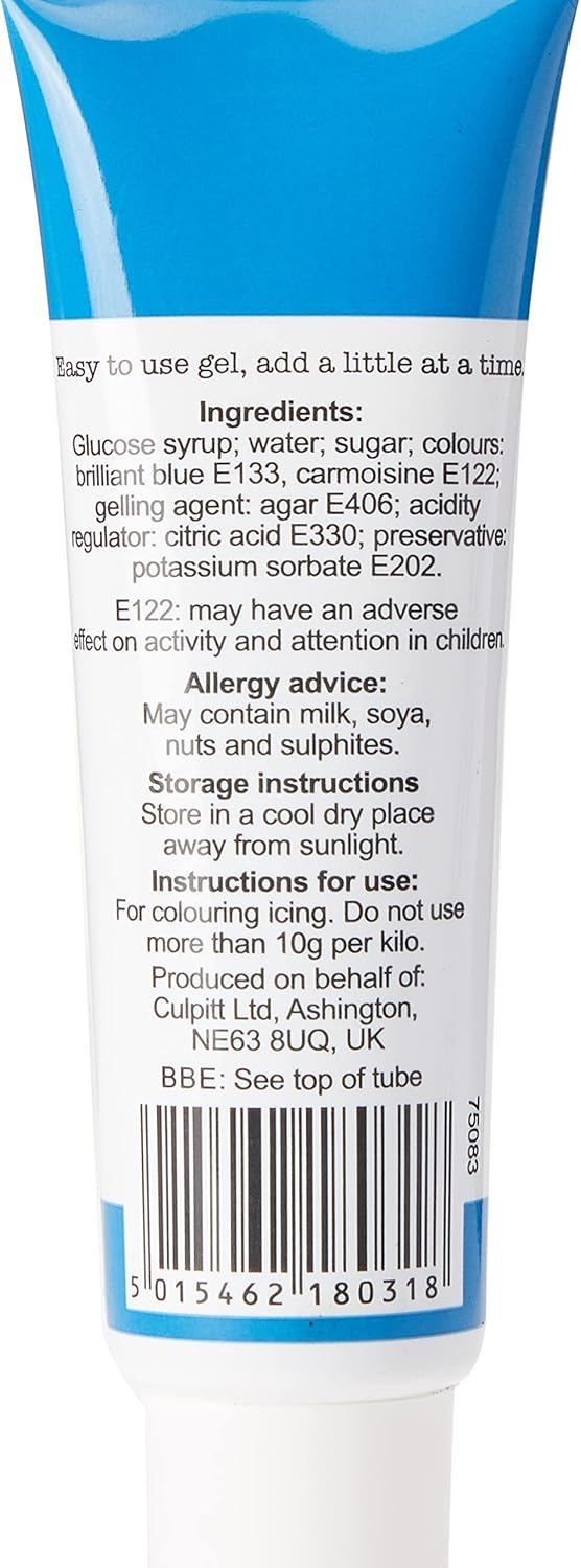 Colour Splash - Food Colouring Gel Tube, Edible, Highly Concentrated