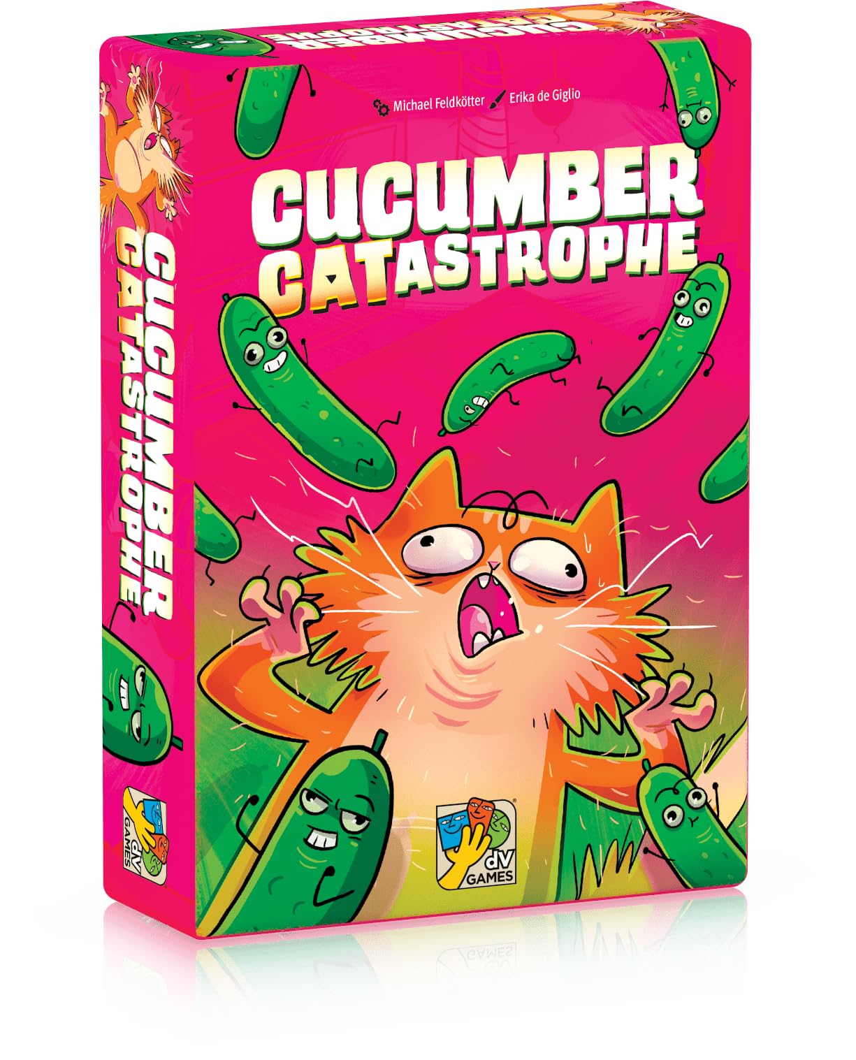 dV Giochi Cucumber Catastrophe - Quick Trick-Taking Card Game | 3-6 Players | Ages 8+ 1