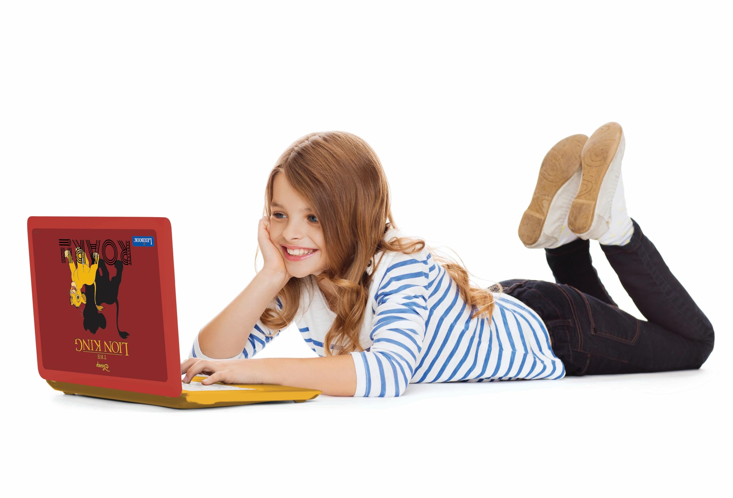 Lexibook Disney The Lion King Bilingual Laptop - 124 Educational Activities for Kids