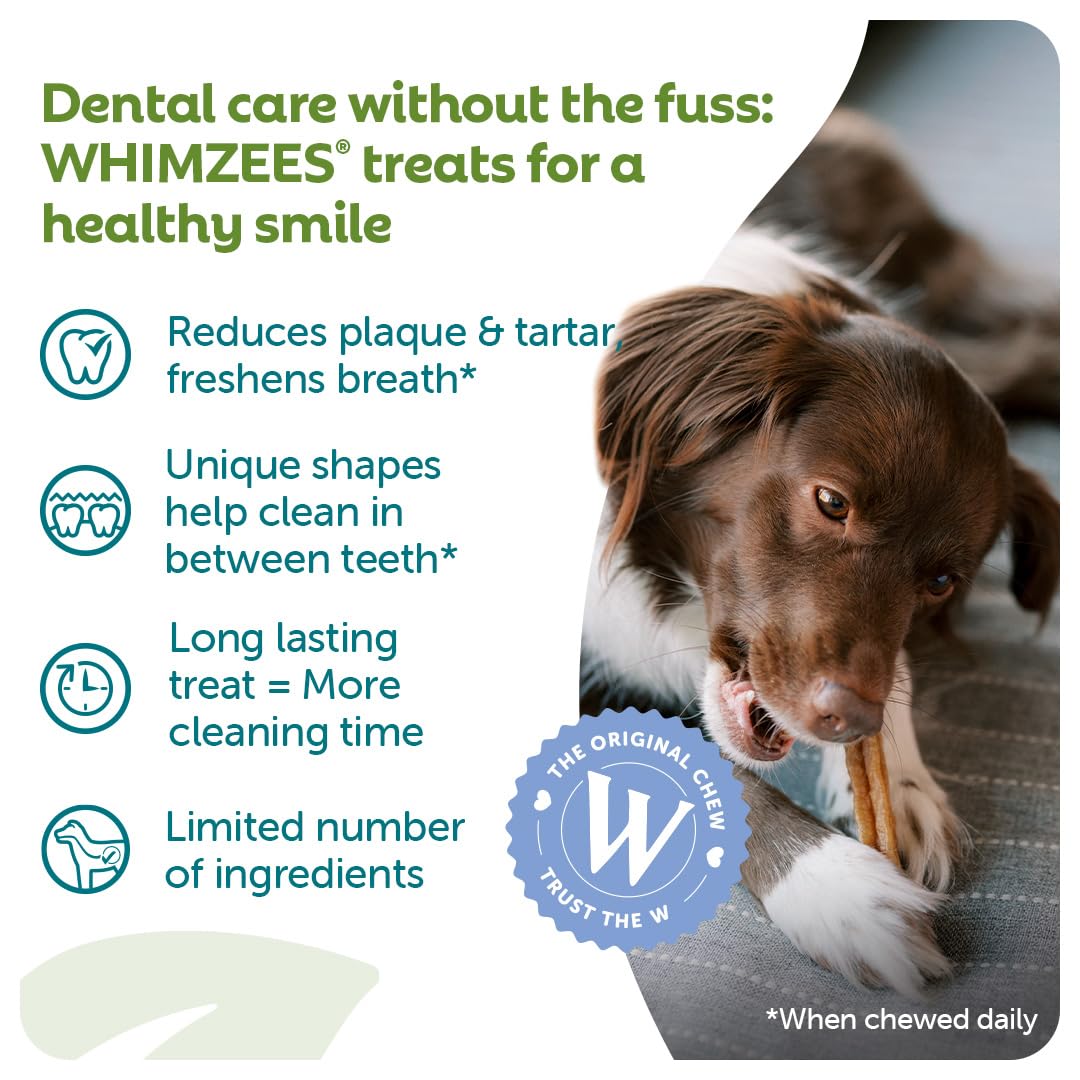 WHIMZEES By Wellness Stix Dental Chews - Grain-Free, Vegetarian for Large Dogs | 7 Count 2