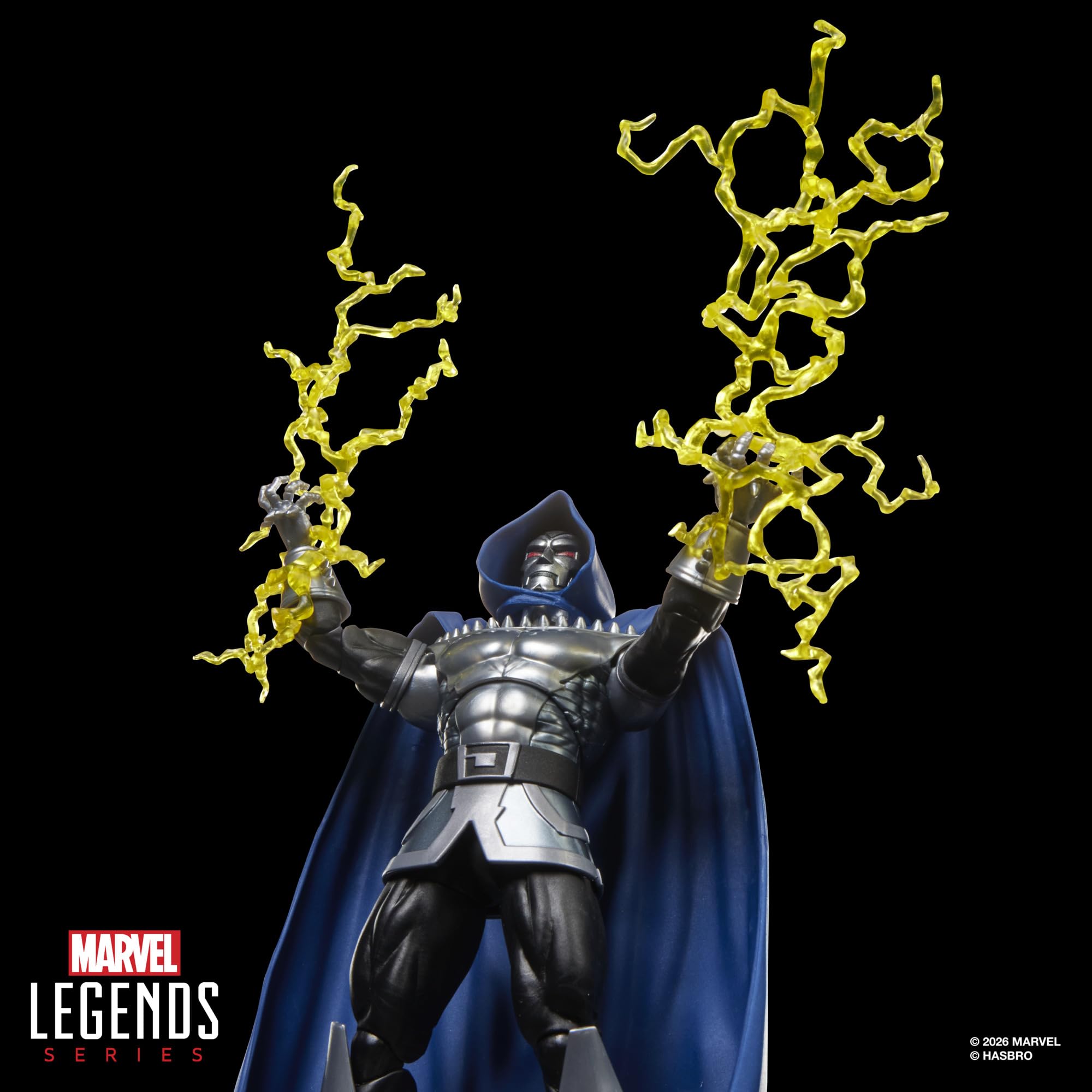 Marvel Legends Doctor Doom 2099 Action Figure - 15cm Scale, Includes Collectible Card 8