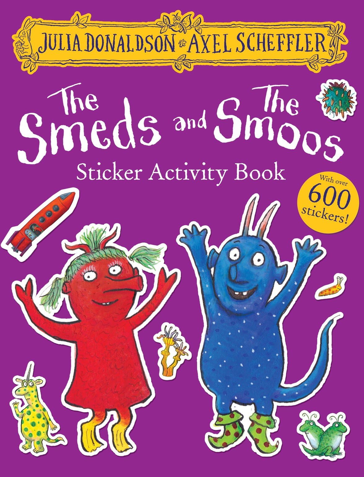 The Smeds and the Smoos Sticker Book - Activity Book for Ages 3-6 | 32 Pages | English 1