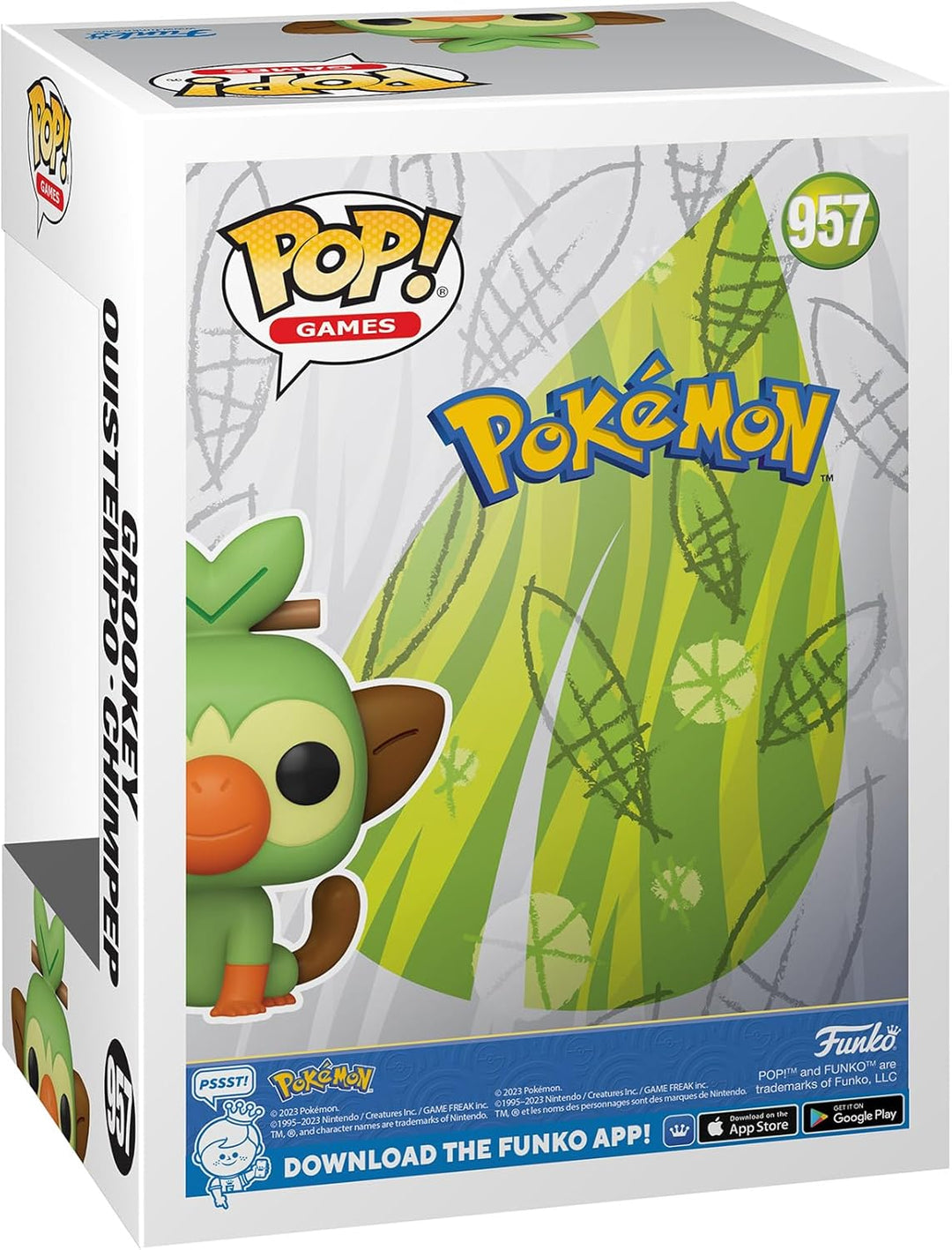 Funko POP! Games: Pokemon - Grookey - Collectable Pop! Vinyl Figure