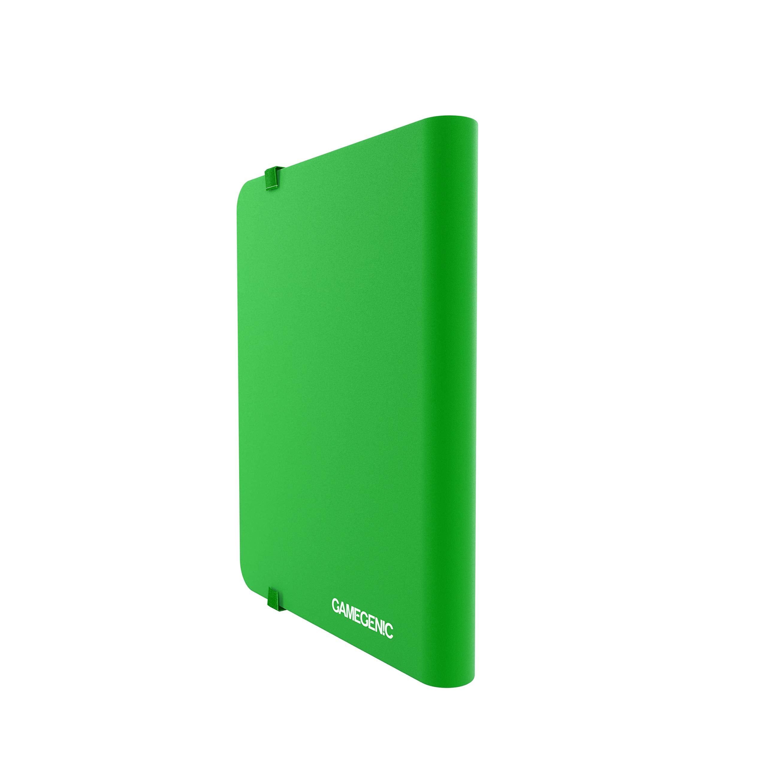 Gamegenic Casual Album 8-Pocket Green | Holds 160 Sleeved Cards | Side-Loading Pockets 3