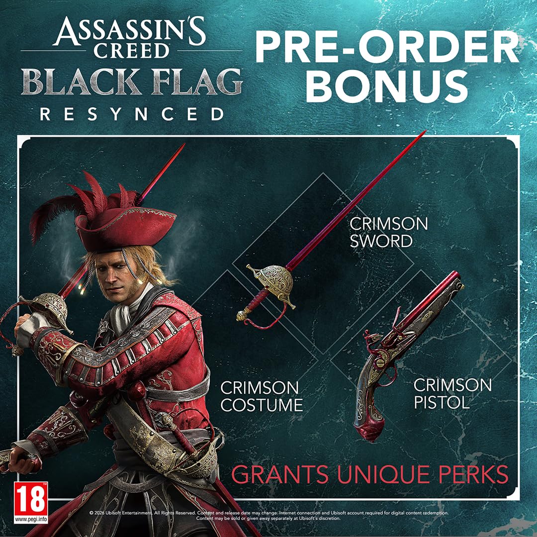 Assassin's Creed Black Flag Re-Synced Launch Edition [PS5] 3